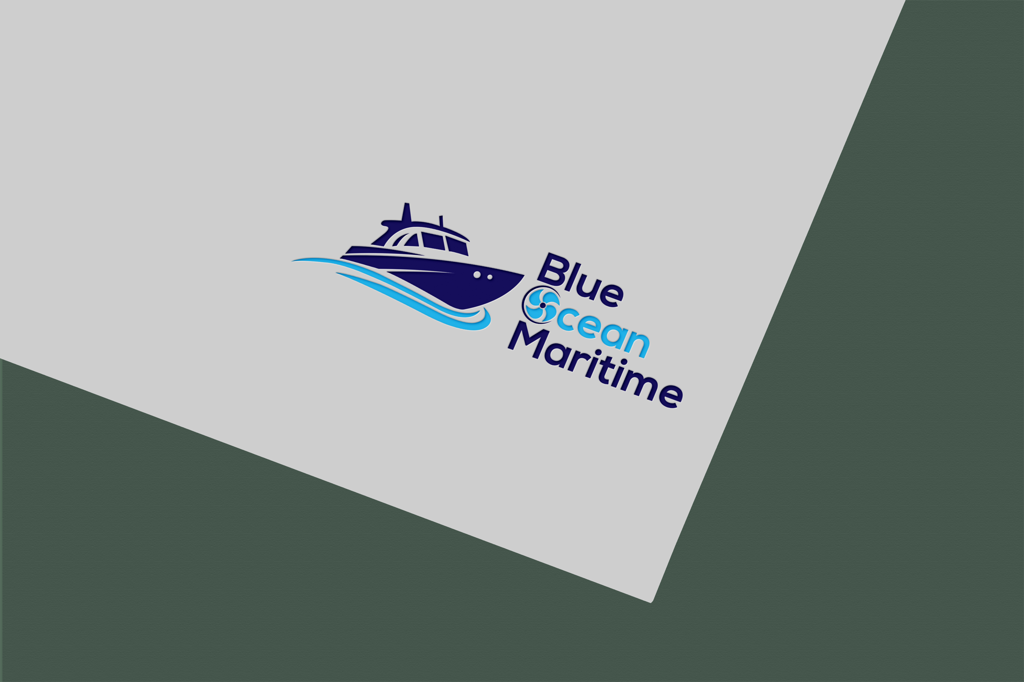 Logo Design by Jubaidur Creative Designer for Blue Ocean Maritime Consulting Ltd | Design #36976503