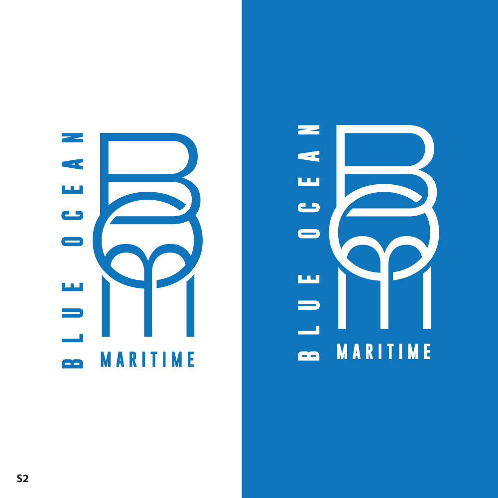 Logo Design by Sujit Banerjee for Blue Ocean Maritime Consulting Ltd | Design #36944115