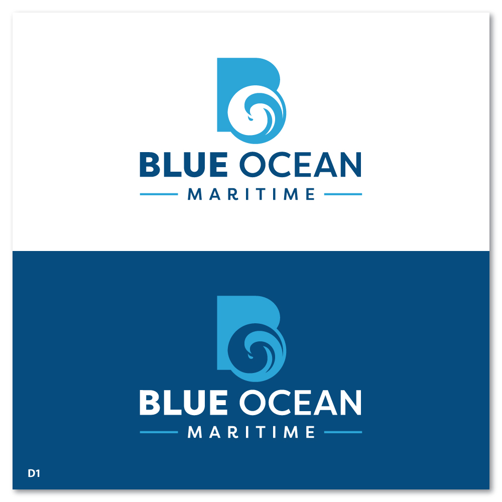 Logo Design by Sujit Banerjee for Blue Ocean Maritime Consulting Ltd | Design #36944121