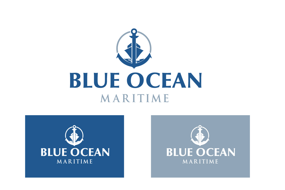 Logo Design by spontaneous for Blue Ocean Maritime Consulting Ltd | Design #36959402
