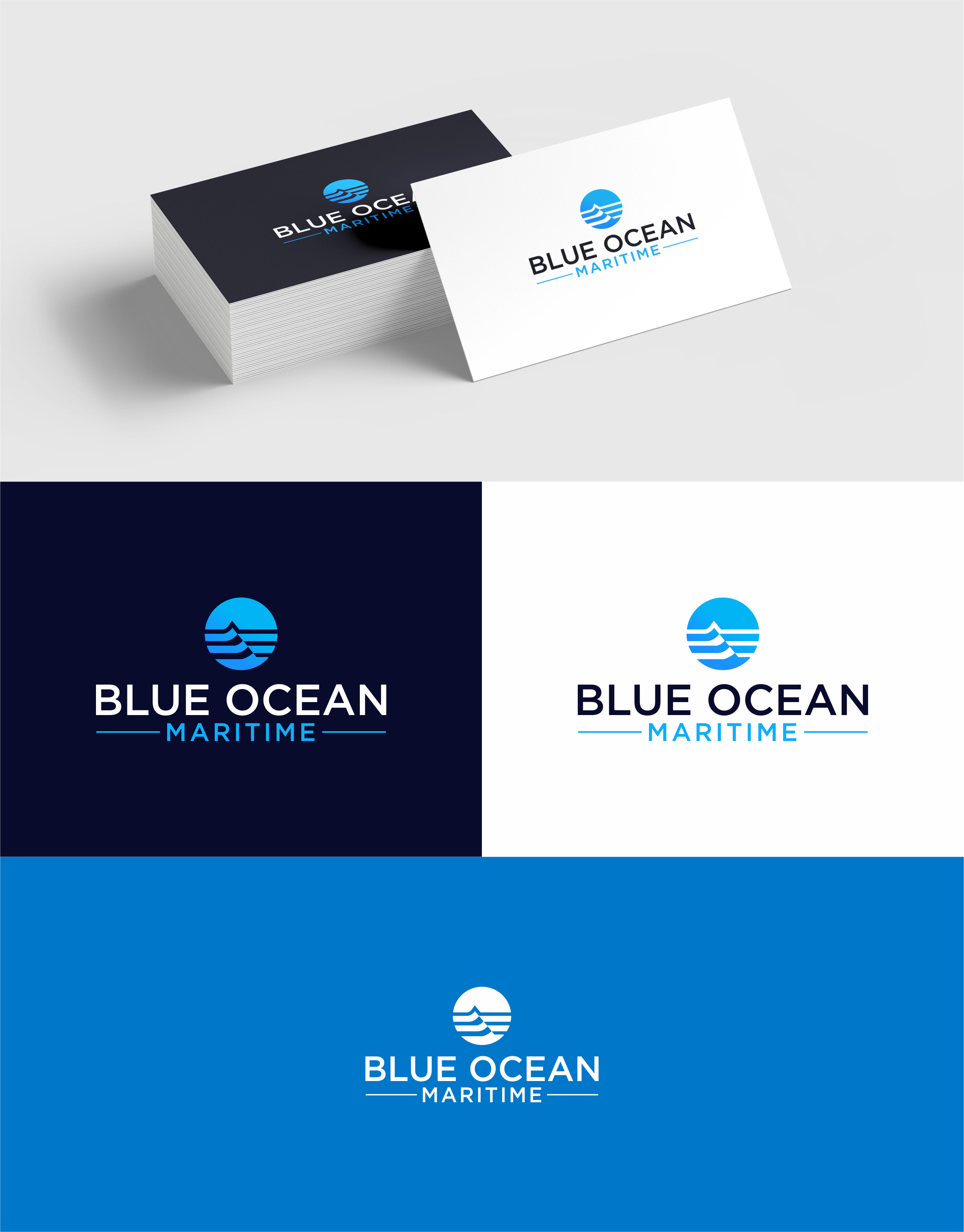 Logo Design by achil78 for Blue Ocean Maritime Consulting Ltd | Design #36942770