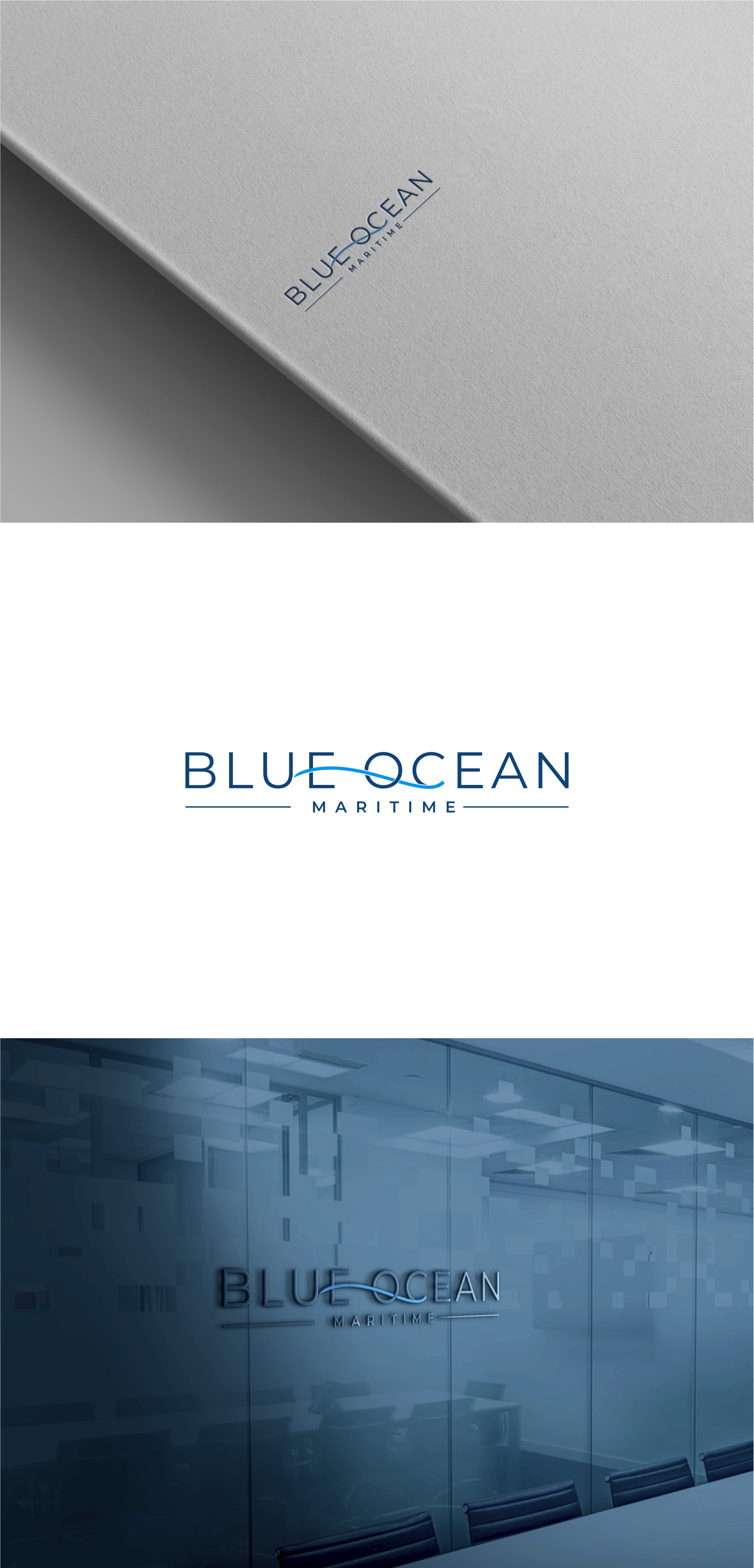 Logo Design by *mary for Blue Ocean Maritime Consulting Ltd | Design #36945295