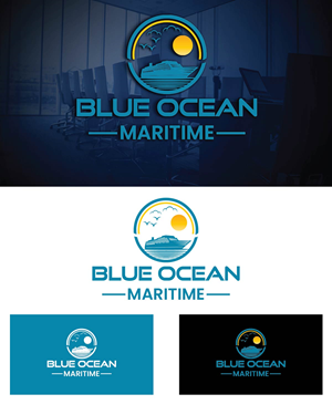 Logo Design by Isnah Logo for Blue Ocean Maritime Consulting Ltd | Design: #36945406