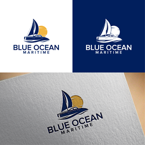 Logo Design by 4tech services for Blue Ocean Maritime Consulting Ltd | Design: #36945775