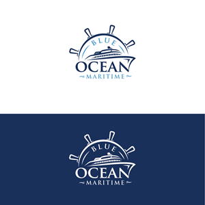 Logo Design by Maxo-Biz for Blue Ocean Maritime Consulting Ltd | Design: #36946194