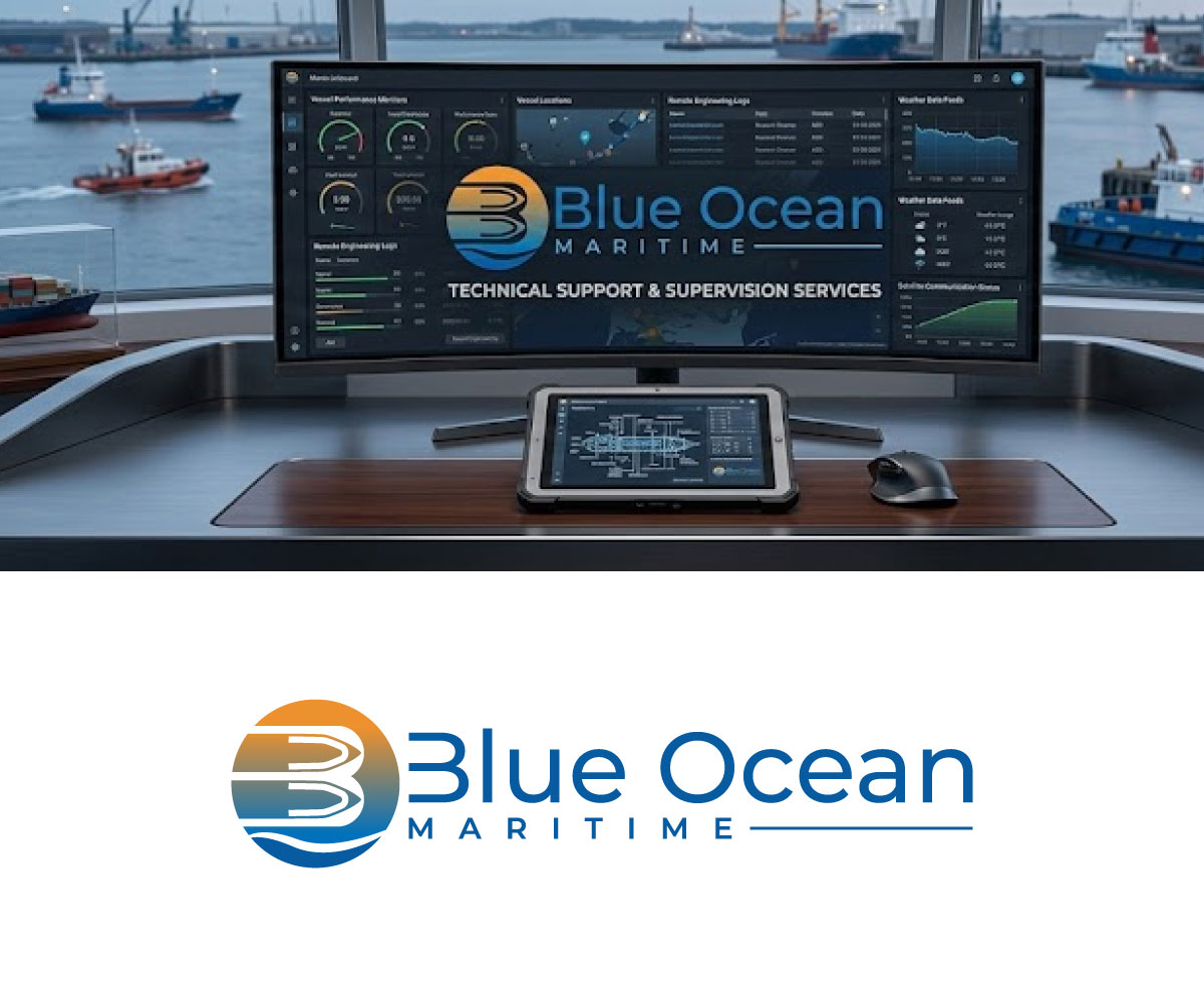 Logo Design by Ansh Design for Blue Ocean Maritime Consulting Ltd | Design #36944198