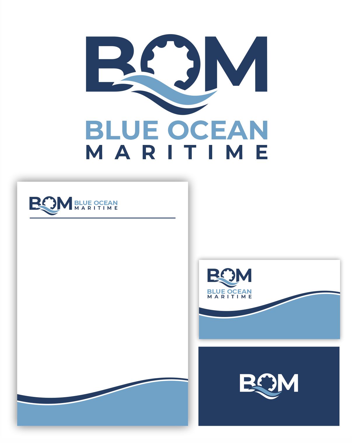 Logo Design by OrianO-70 for Blue Ocean Maritime Consulting Ltd | Design #36972661