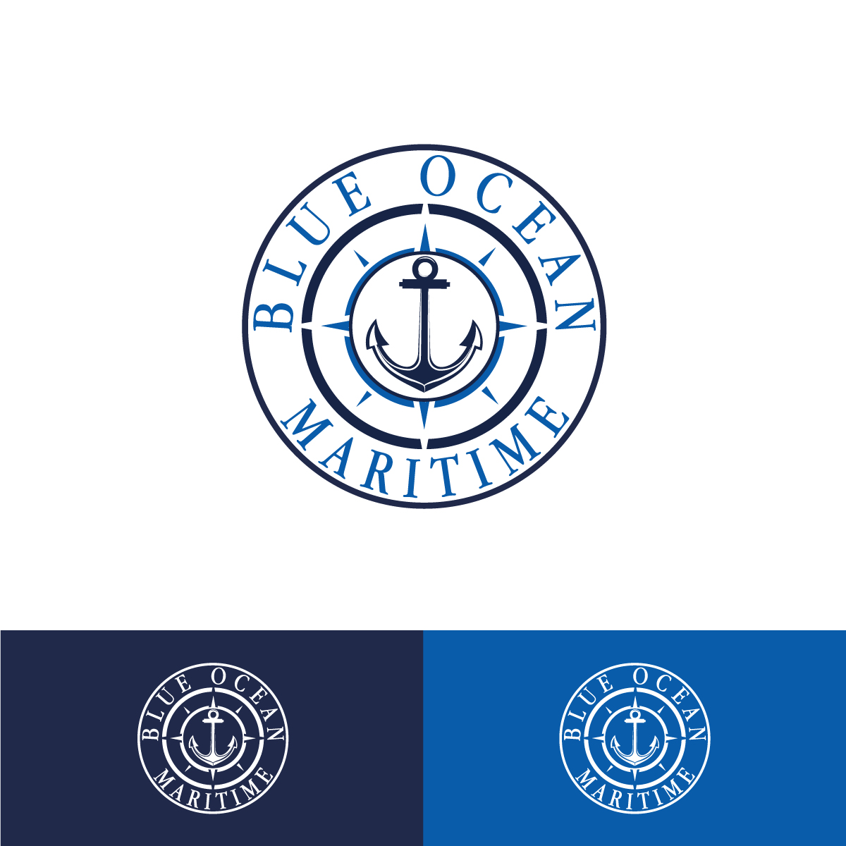 Logo Design by KajalRekha for Blue Ocean Maritime Consulting Ltd | Design #36944324
