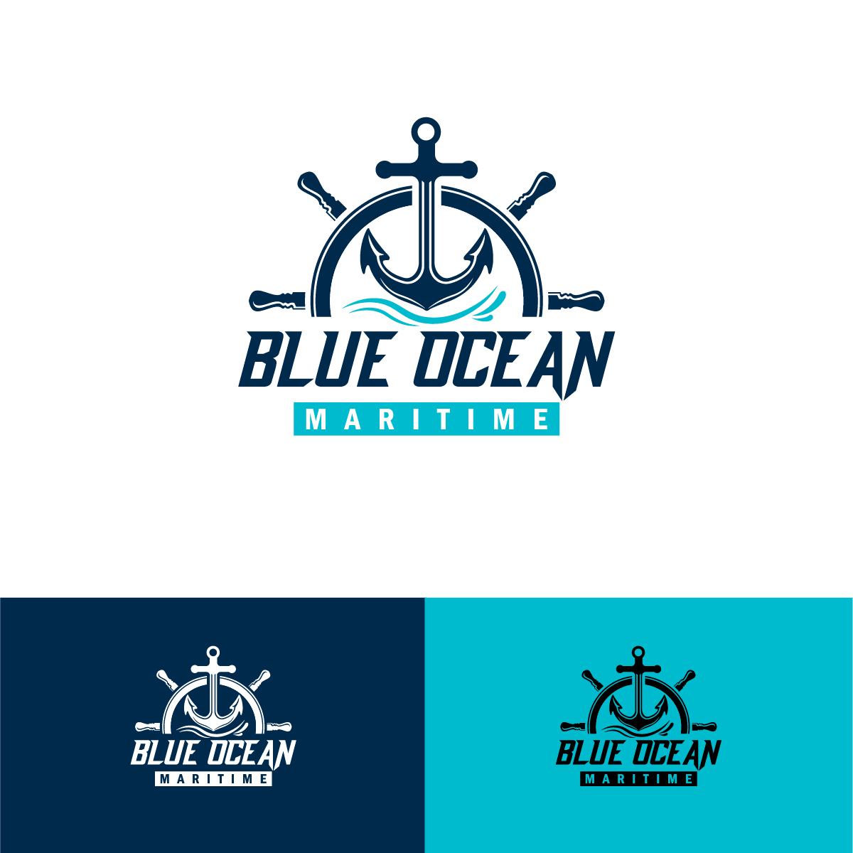 Logo Design by KajalRekha for Blue Ocean Maritime Consulting Ltd | Design #36944327