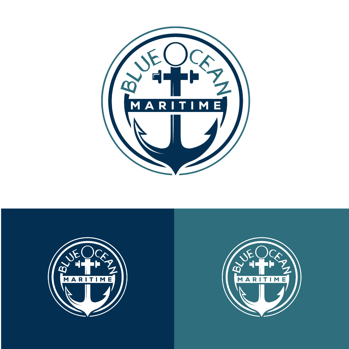 Logo Design by KajalRekha for Blue Ocean Maritime Consulting Ltd | Design #36944330