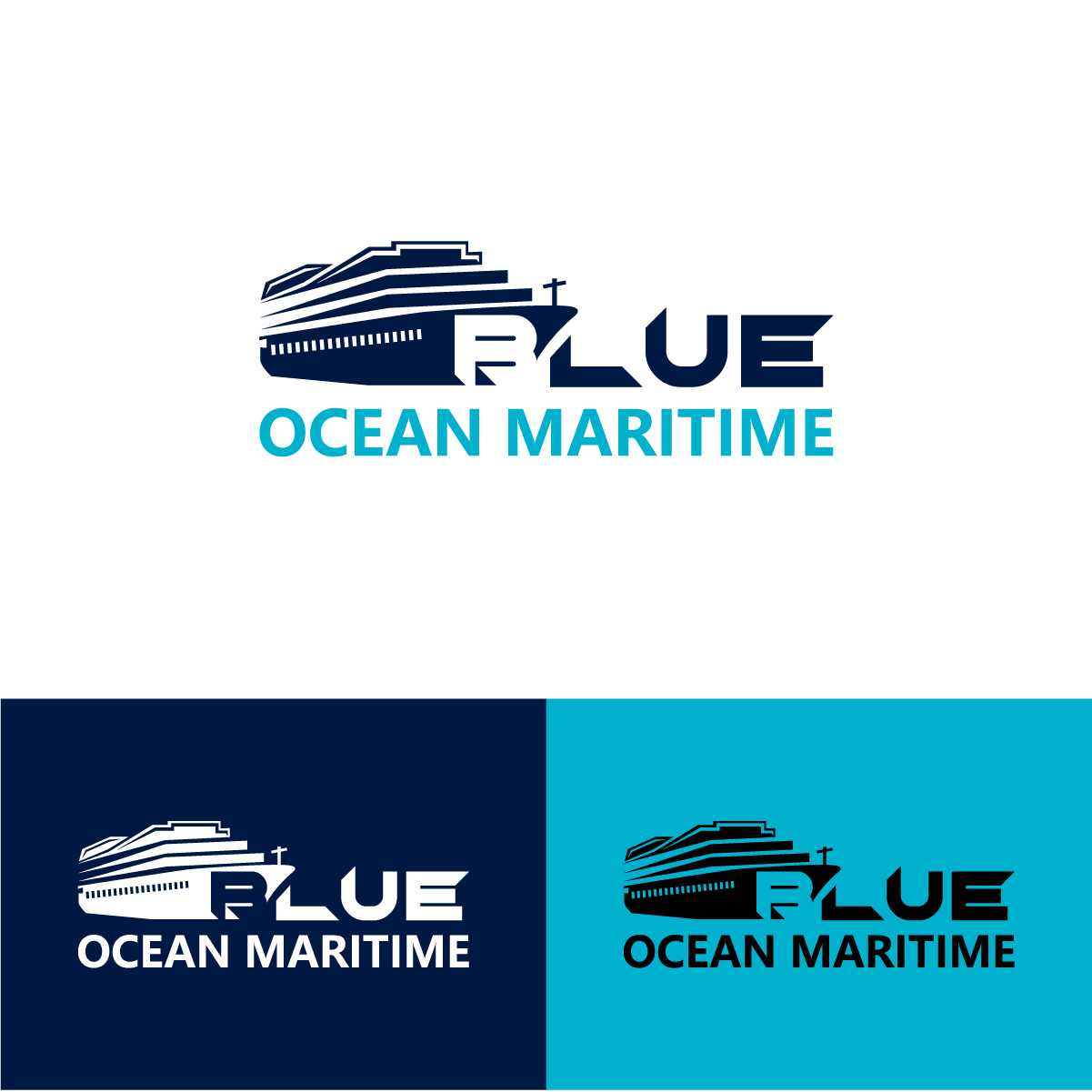 Diseño de Logo por KajalRekha para Blue Ocean Maritime Consulting Ltd | Diseño #36953633