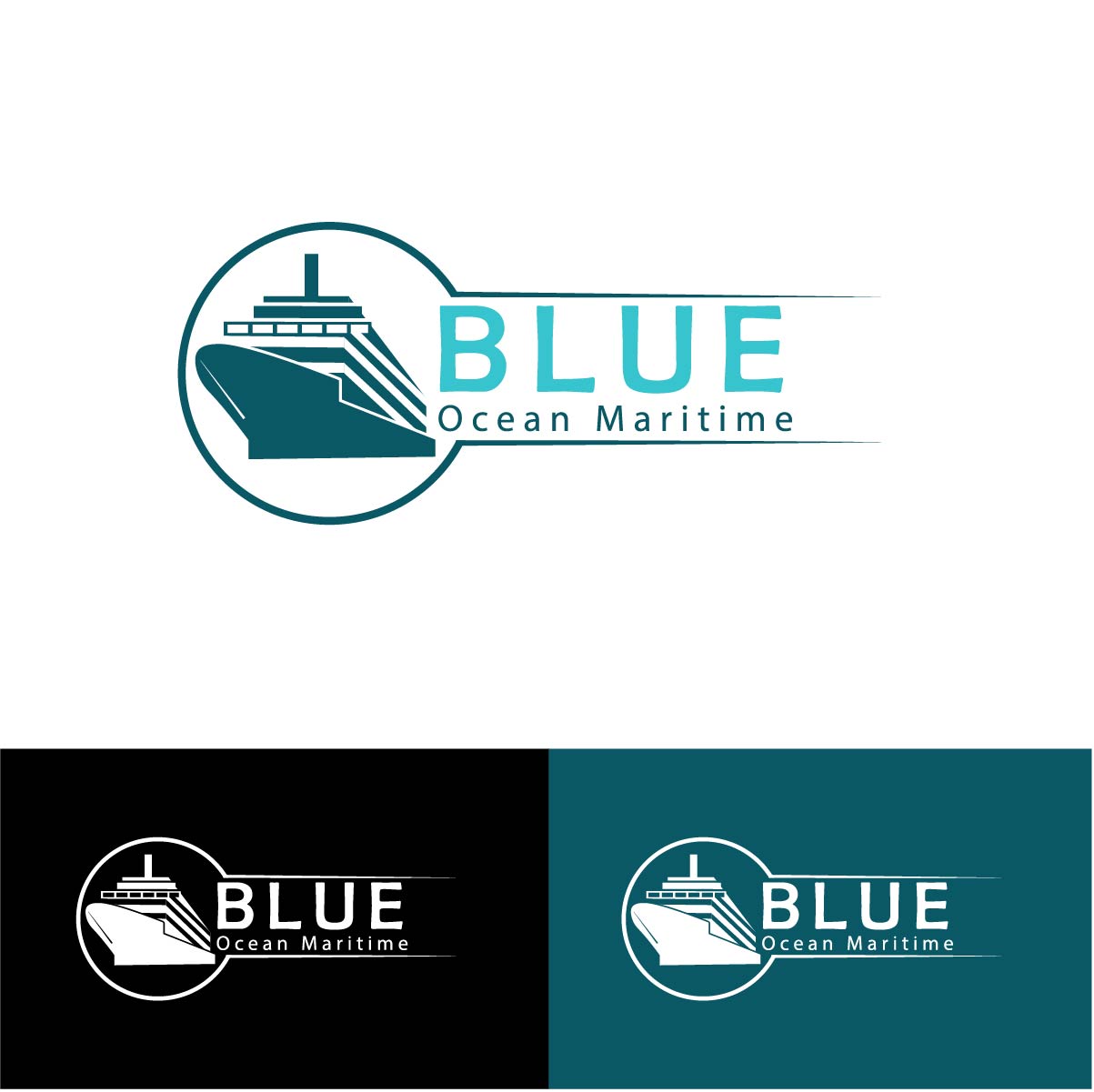 Diseño de Logo por KajalRekha para Blue Ocean Maritime Consulting Ltd | Diseño #36953640