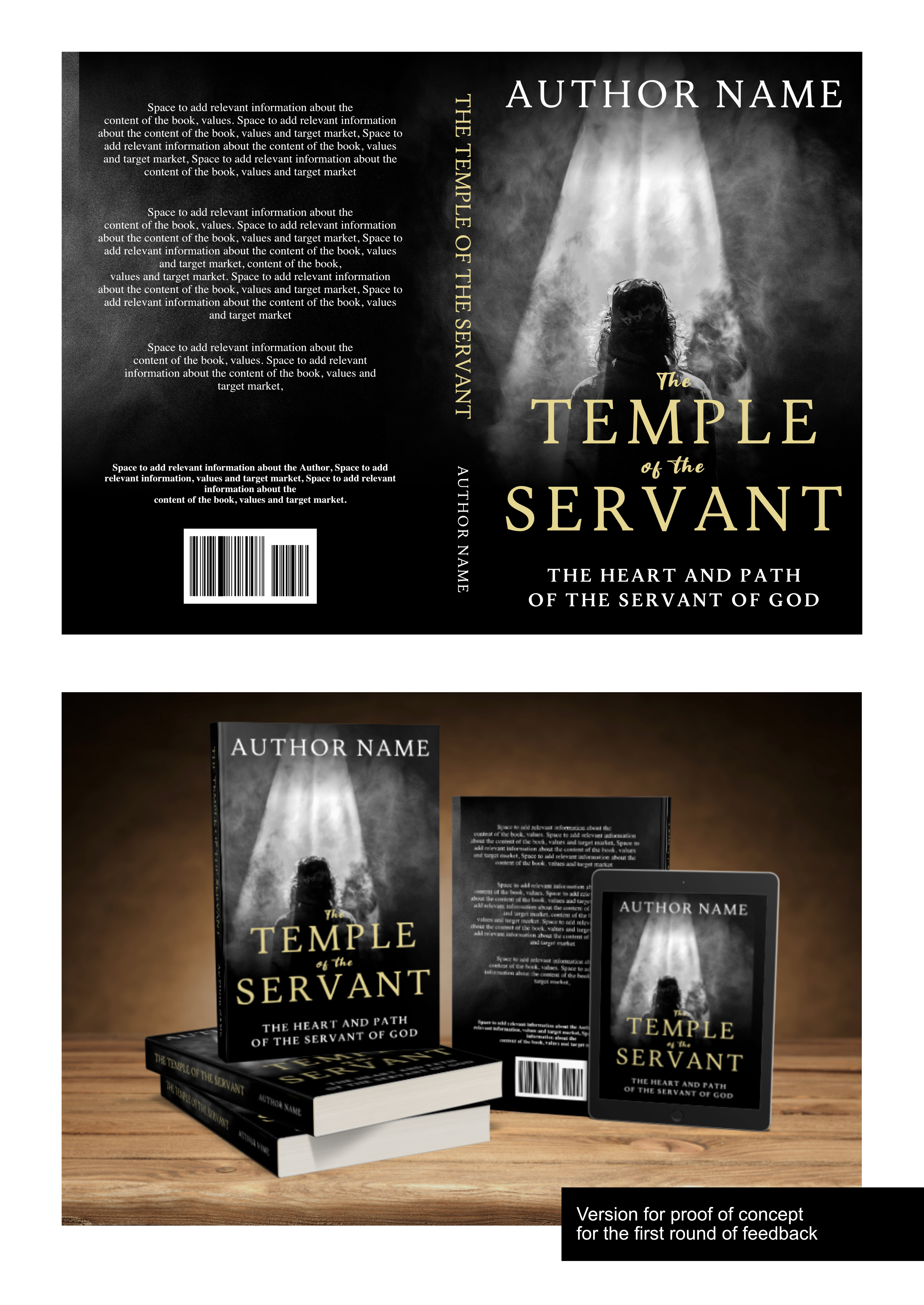 Book Cover Design by AnninWonderland for El Siervo | Design #36943173