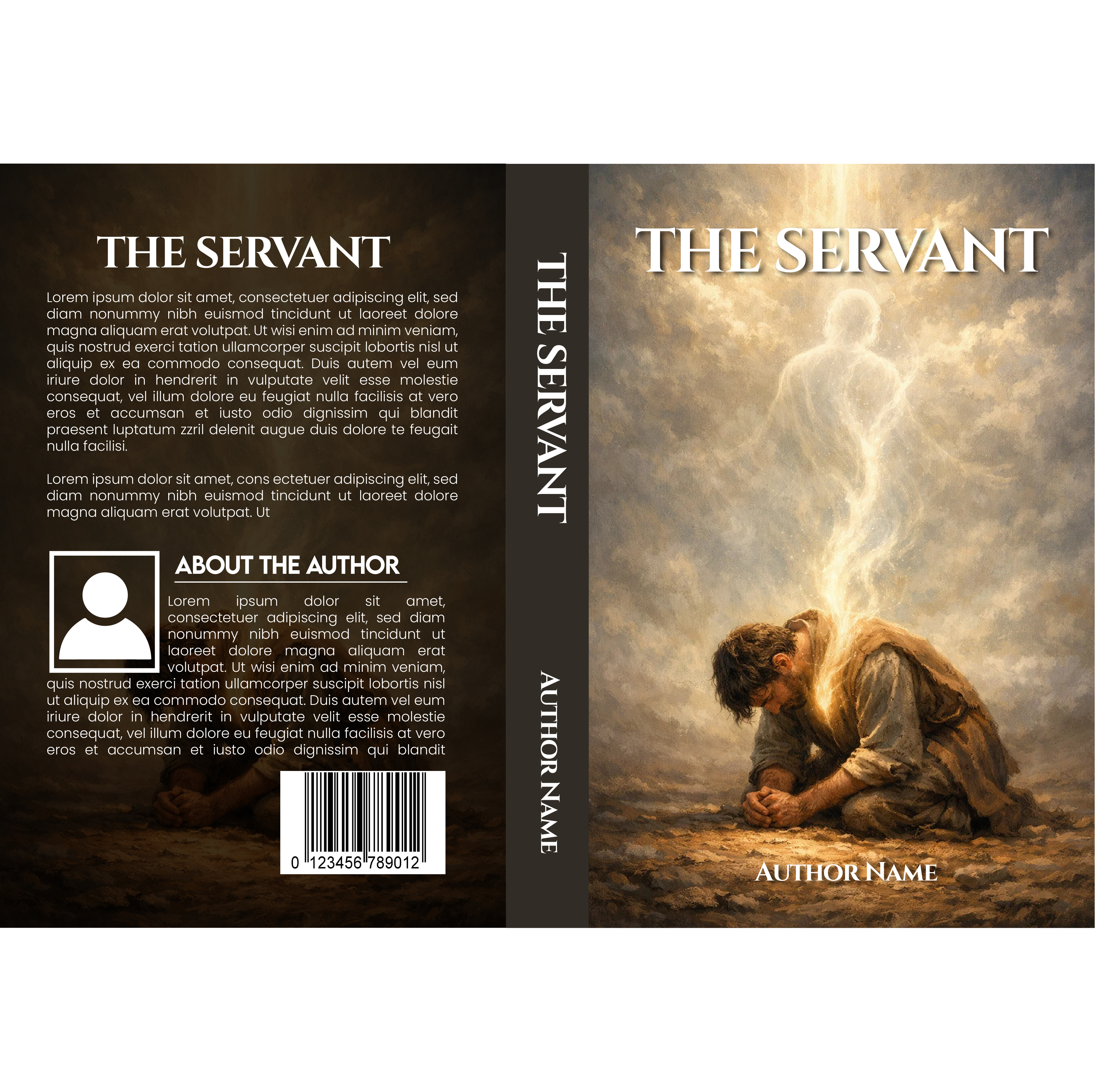 Book Cover Design by dynamicstudio for El Siervo | Design #36960027