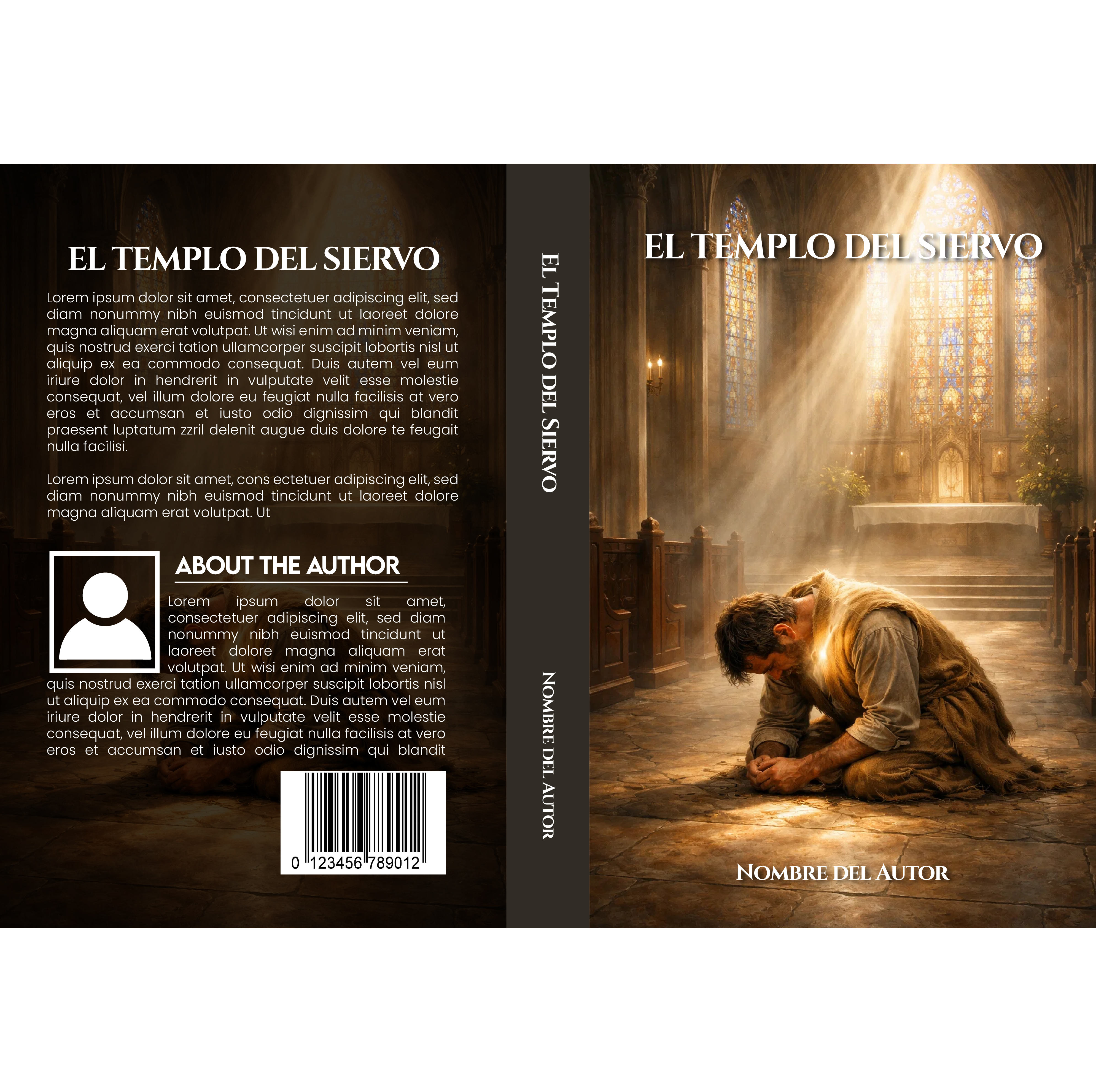 Book Cover Design by dynamicstudio for El Siervo | Design #36965879