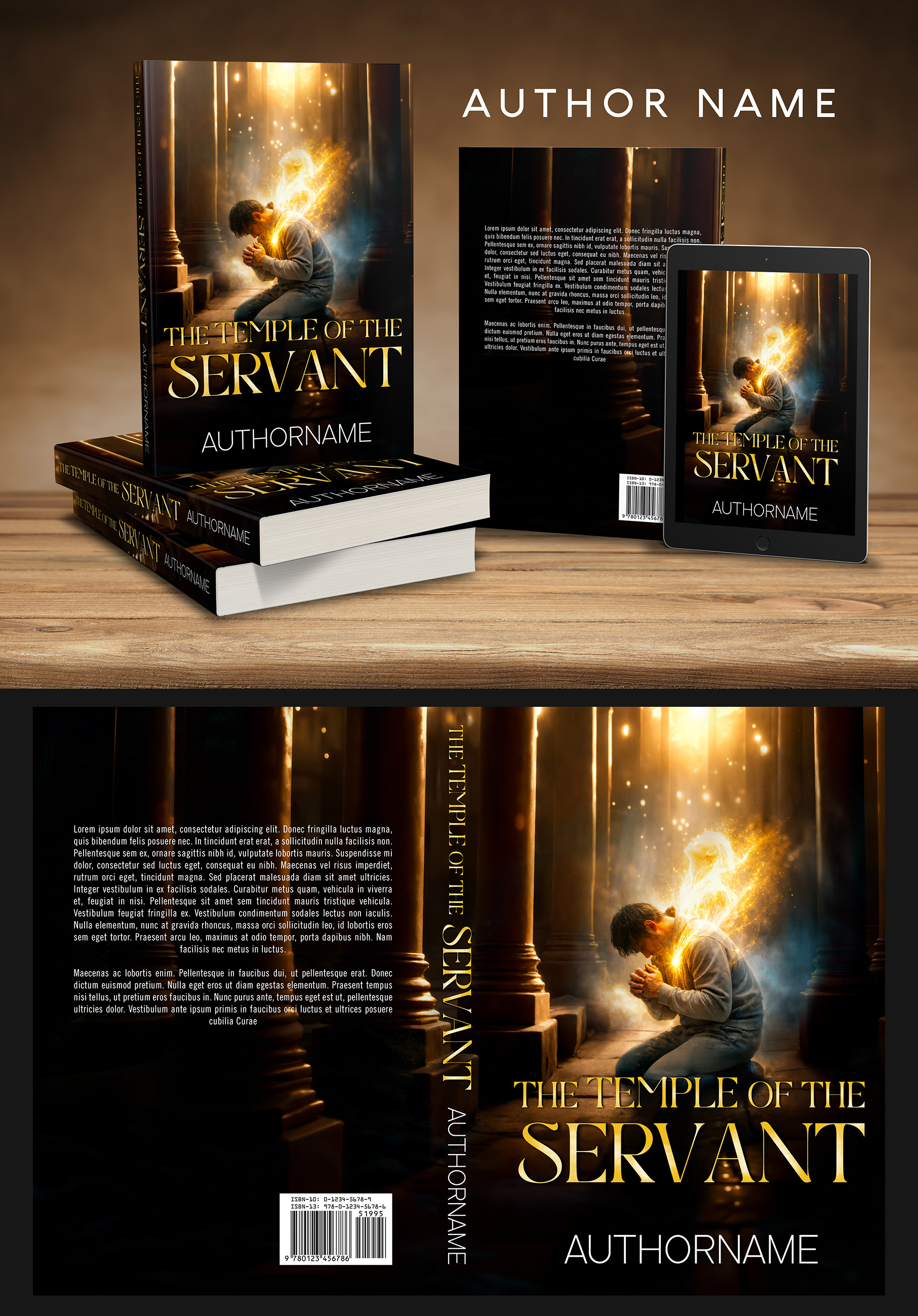 Book Cover Design by negrorichi for El Siervo | Design #36965570