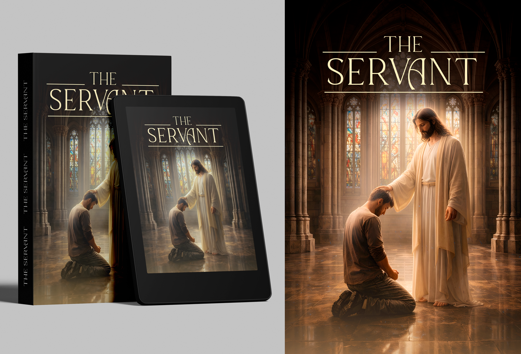 Book Cover Design by K A P T U S for El Siervo | Design #36963874