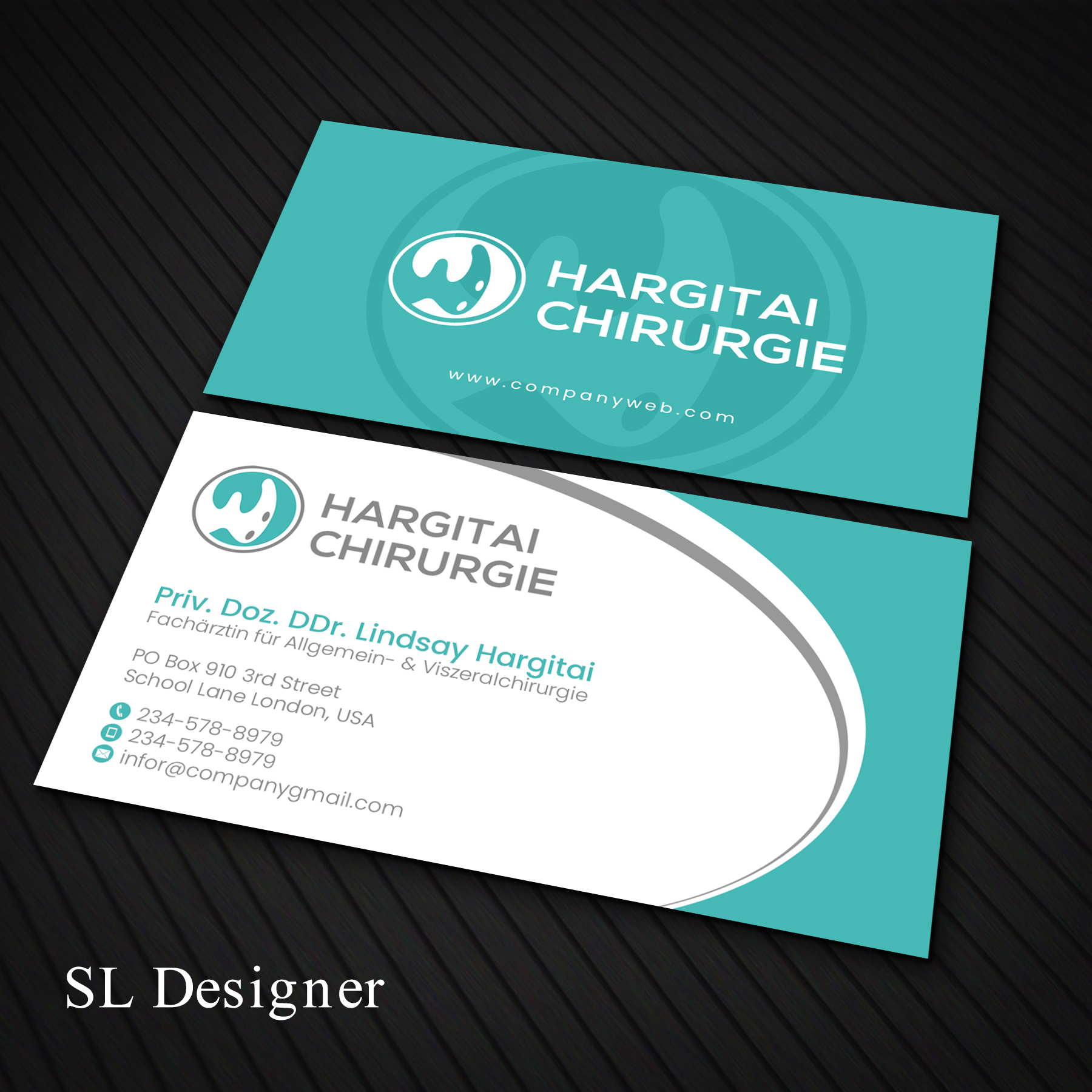 Business Card Design by SL Designer for this project | Design #36940900