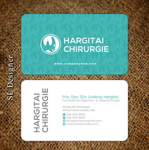 Business Card Design by SL Designer for this project | Design: #36940908