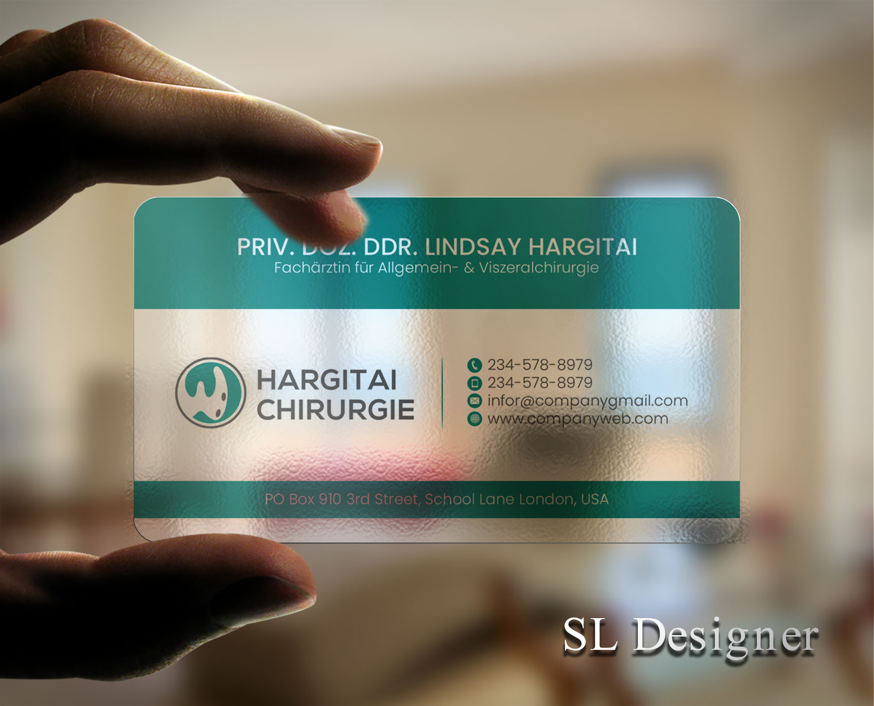 Business Card Design by SL Designer for this project | Design #36940910