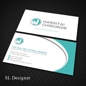 Business Card Design by SL Designer for this project | Design: #36941240