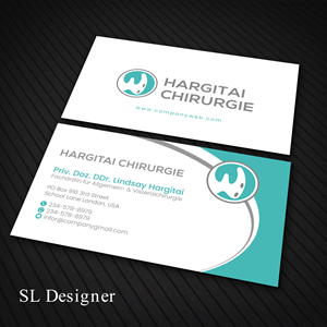 Business Card Design by SL Designer for this project | Design: #36941321