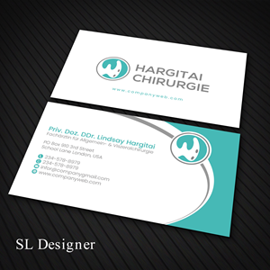 Business Card Design by SL Designer for this project | Design: #36941369