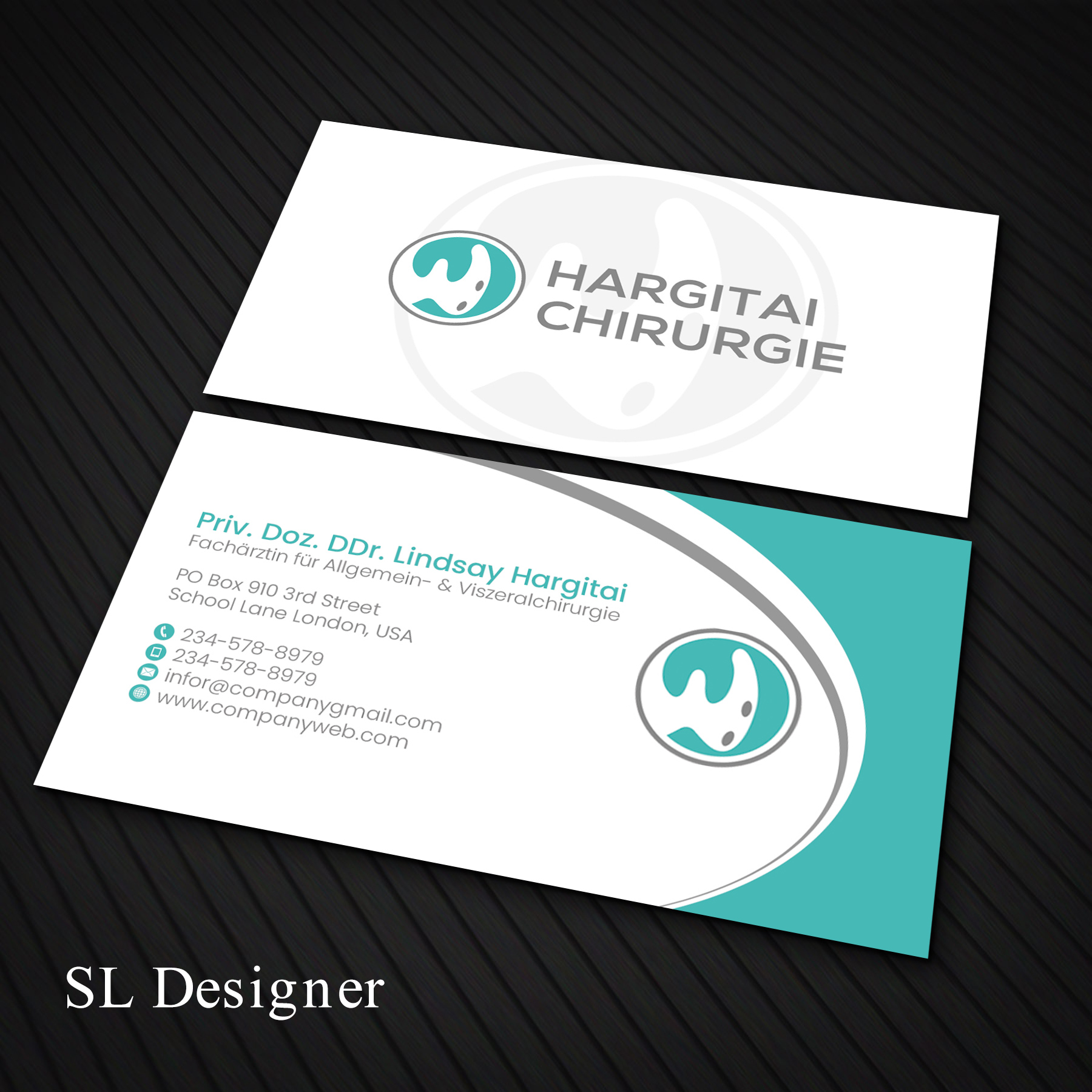 Business Card Design by SL Designer for this project | Design #36944303