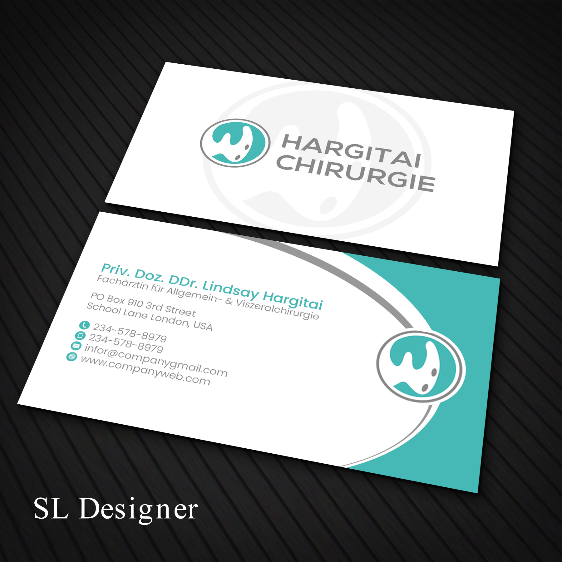 Business Card Design by SL Designer for this project | Design #36944304