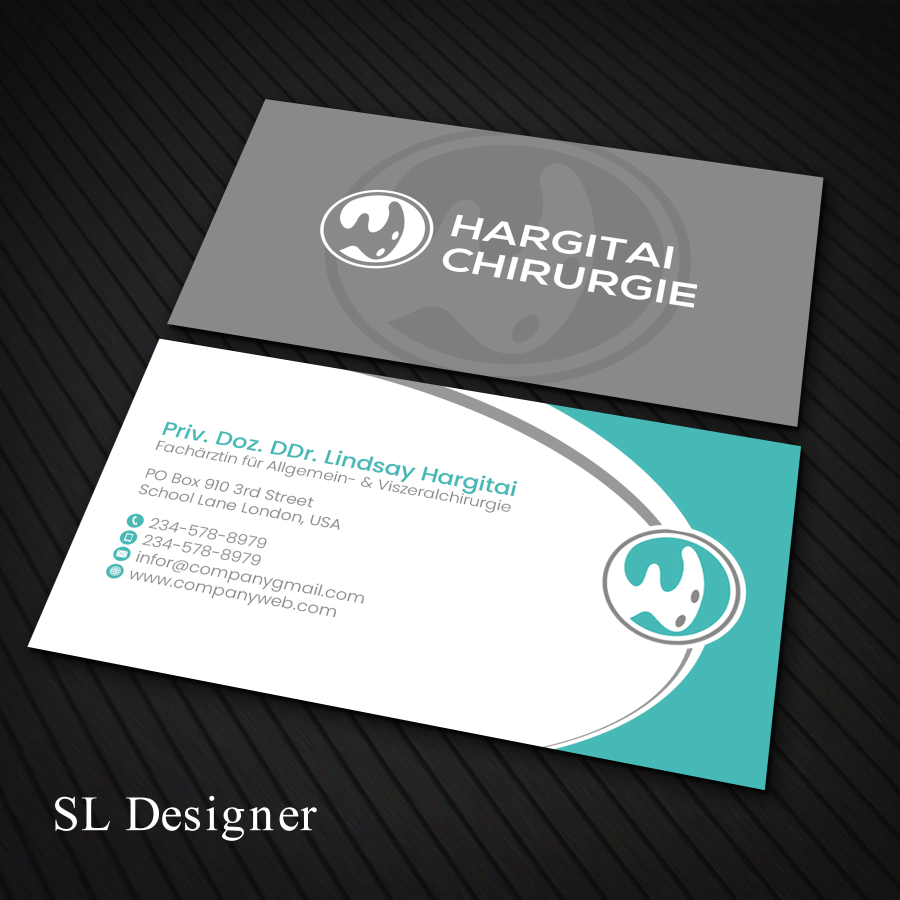 Business Card Design by SL Designer for this project | Design #36944305