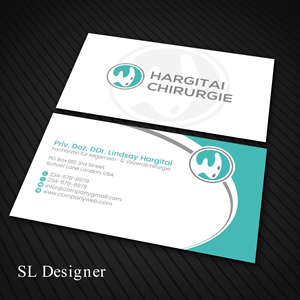 Business Card Design by SL Designer for this project | Design: #36952825