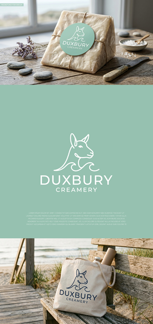 Logo Design by LogoEon for Duxbury Creamery LLC | Design: #36945741