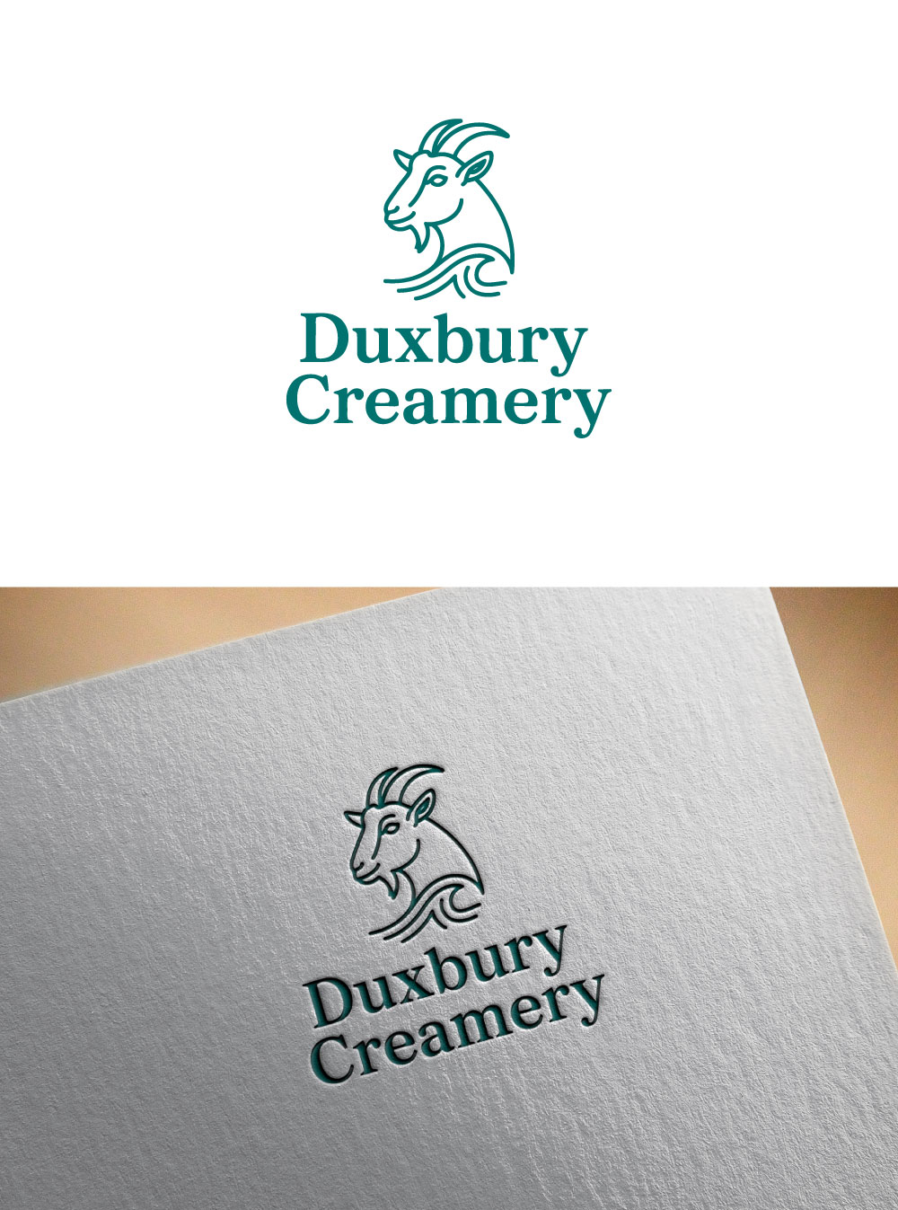 Logo Design by KING JM for Duxbury Creamery LLC | Design #36943162