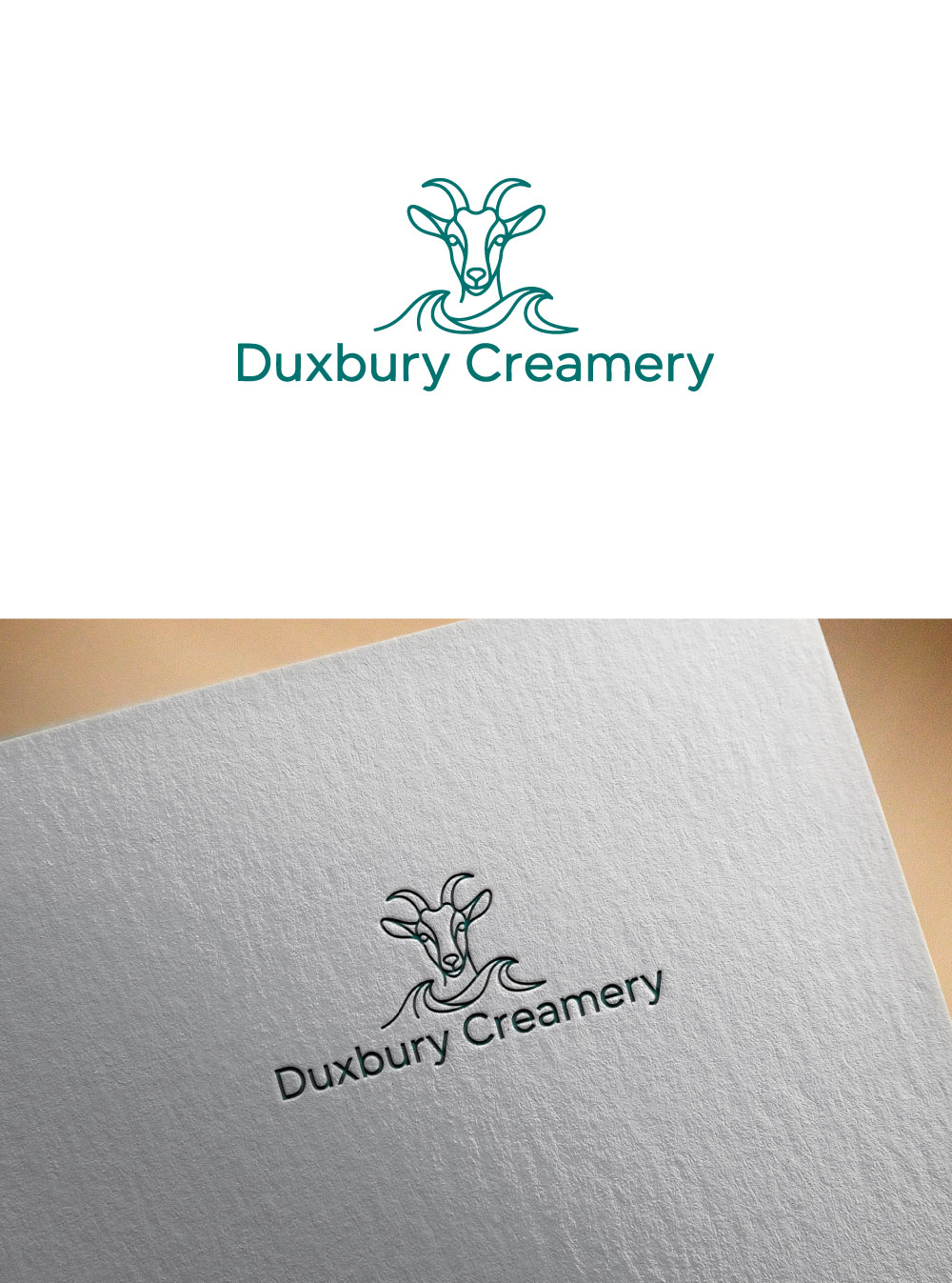 Logo Design by KING JM for Duxbury Creamery LLC | Design #36943163