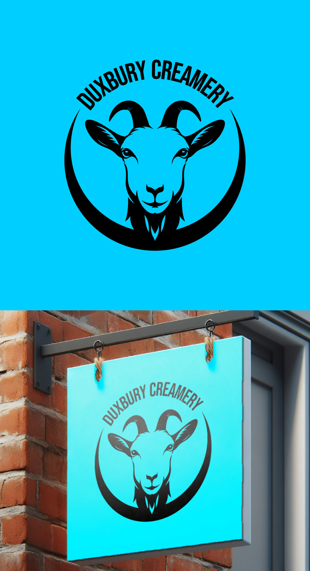 Logo Design by loveqis for Duxbury Creamery LLC | Design #36944571