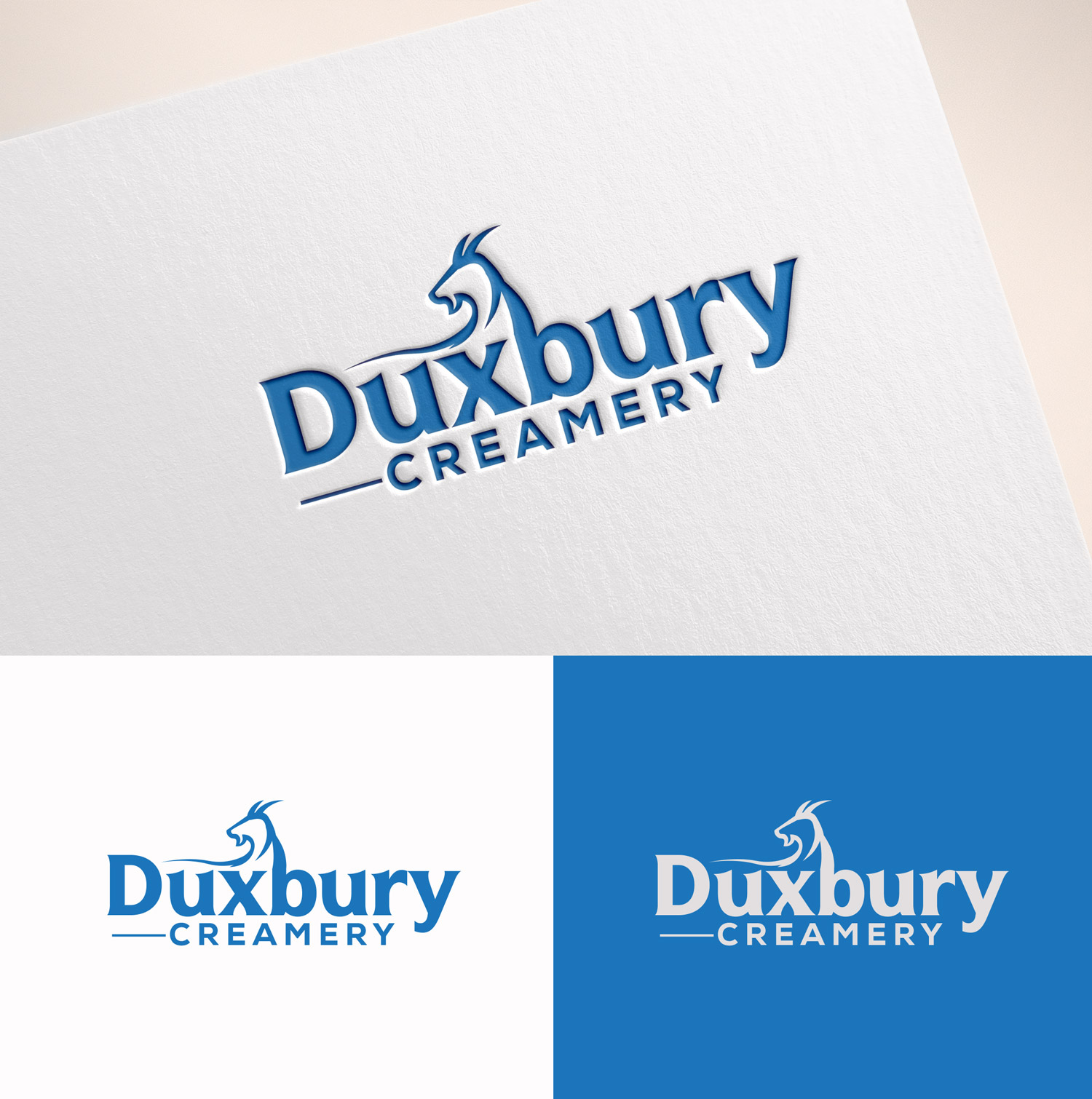 Logo Design by M Art & Design for Duxbury Creamery LLC | Design #36948647