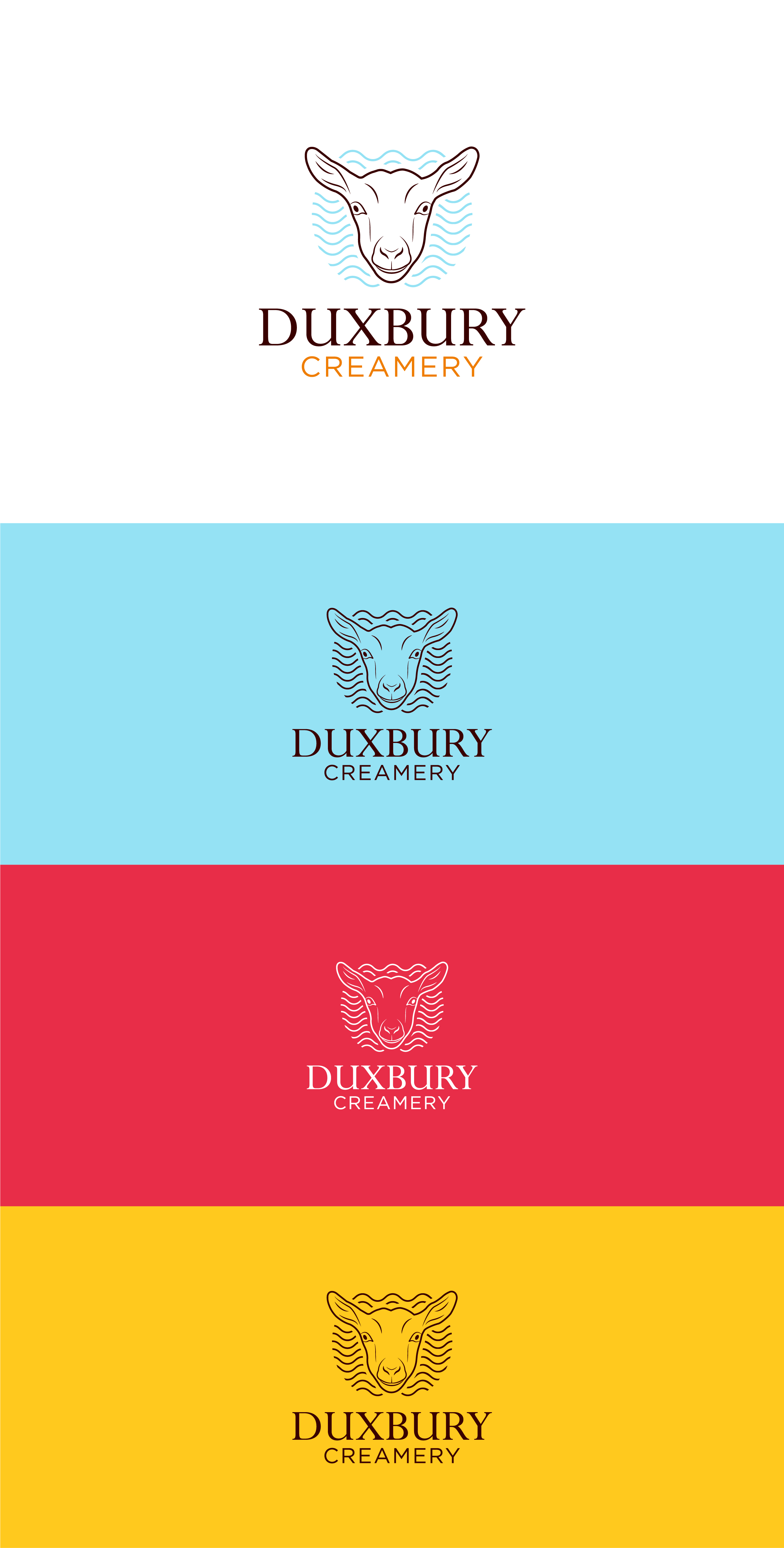 Logo Design by USA CRAFT for Duxbury Creamery LLC | Design #36941783