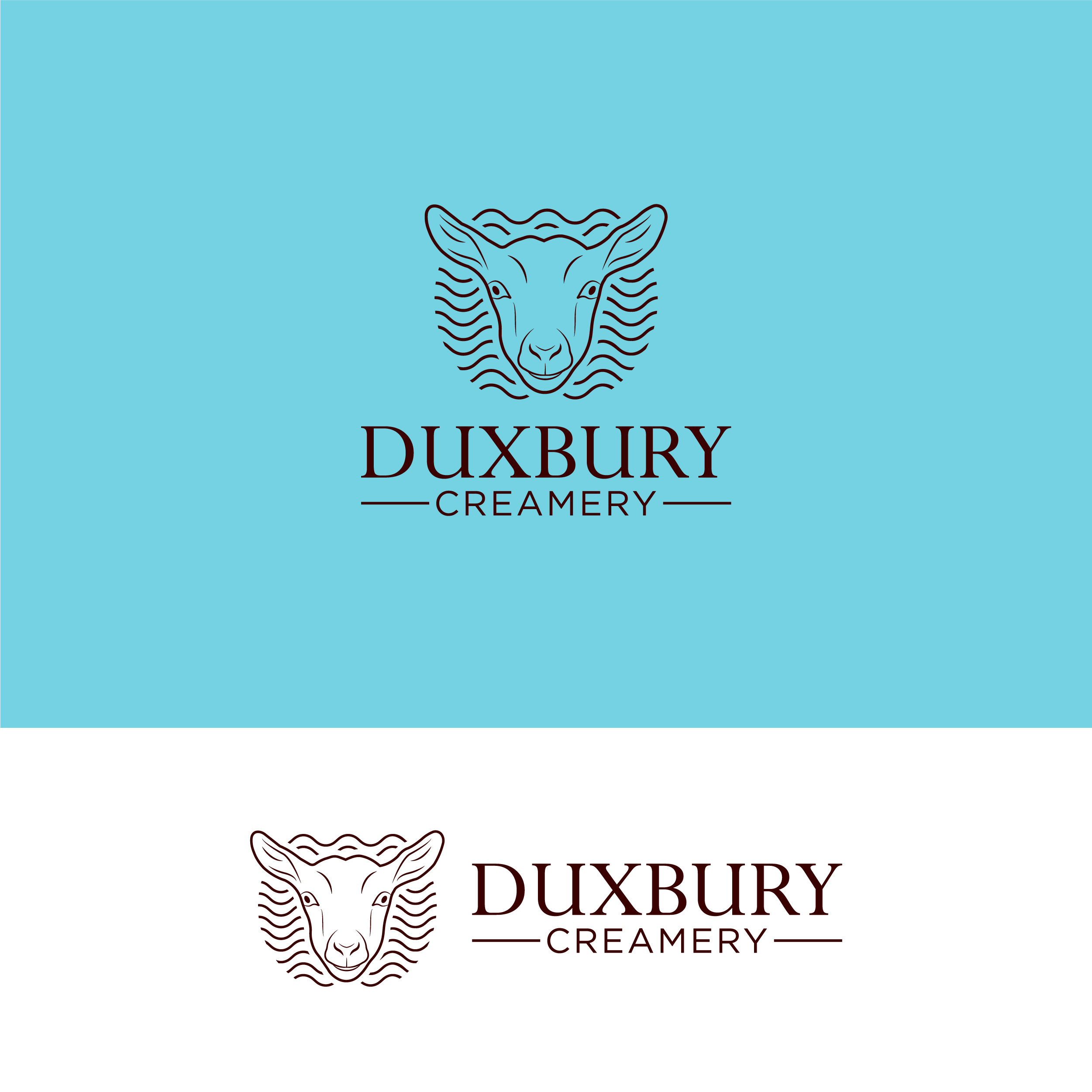 Logo Design by USA CRAFT for Duxbury Creamery LLC | Design #36944464
