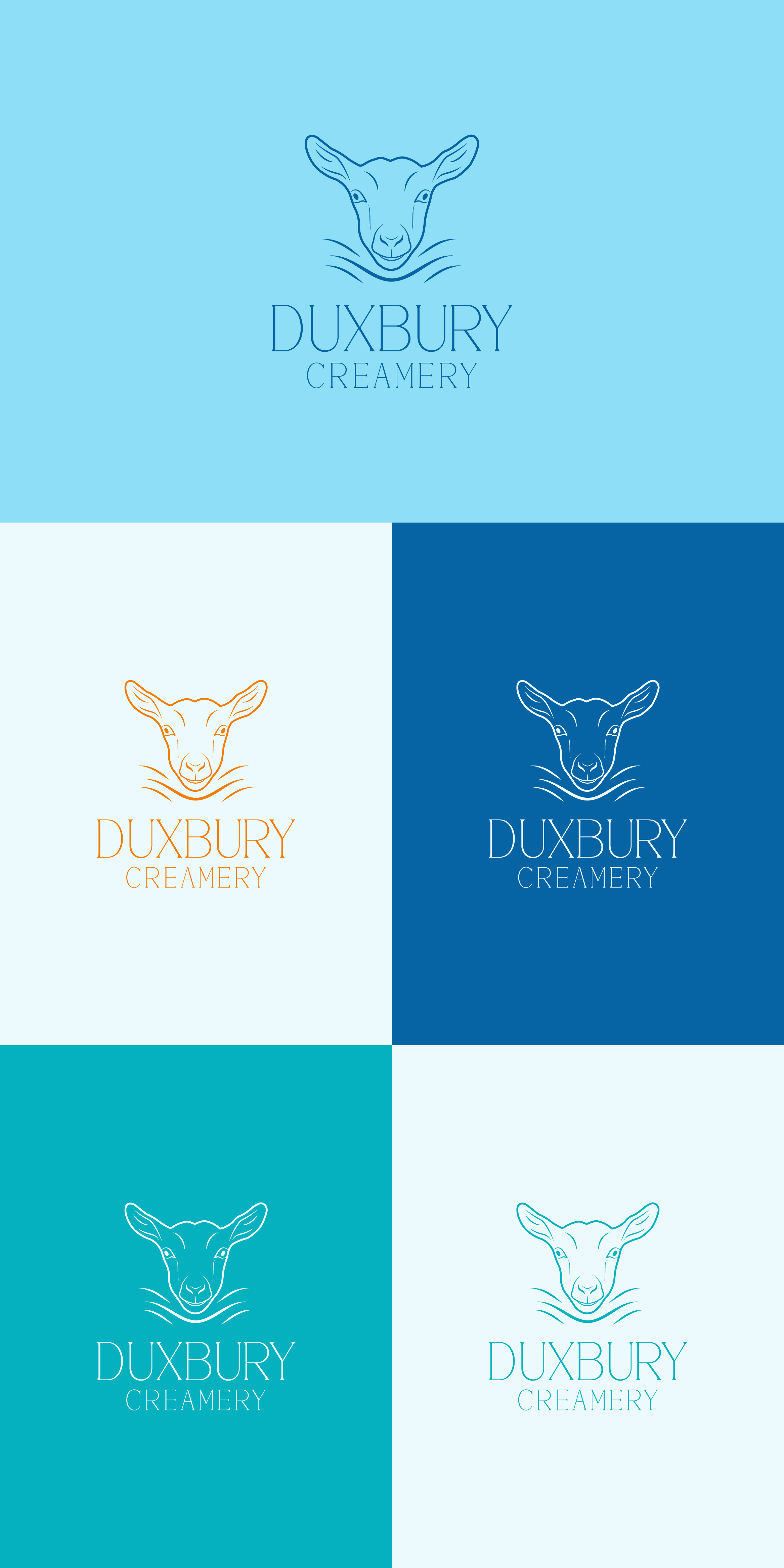 Logo Design by USA CRAFT for Duxbury Creamery LLC | Design #36944952