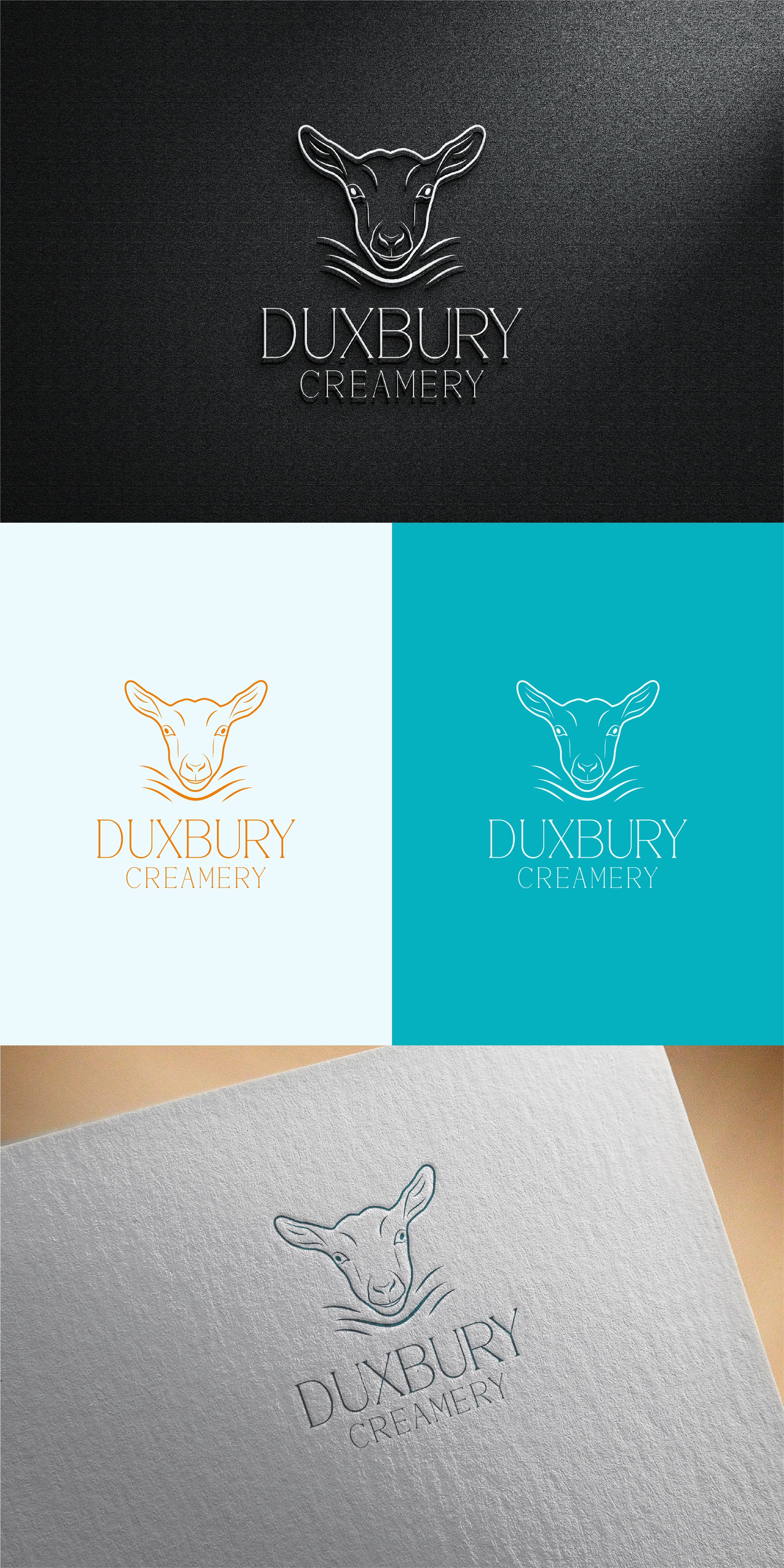 Logo Design by USA CRAFT for Duxbury Creamery LLC | Design #36946979