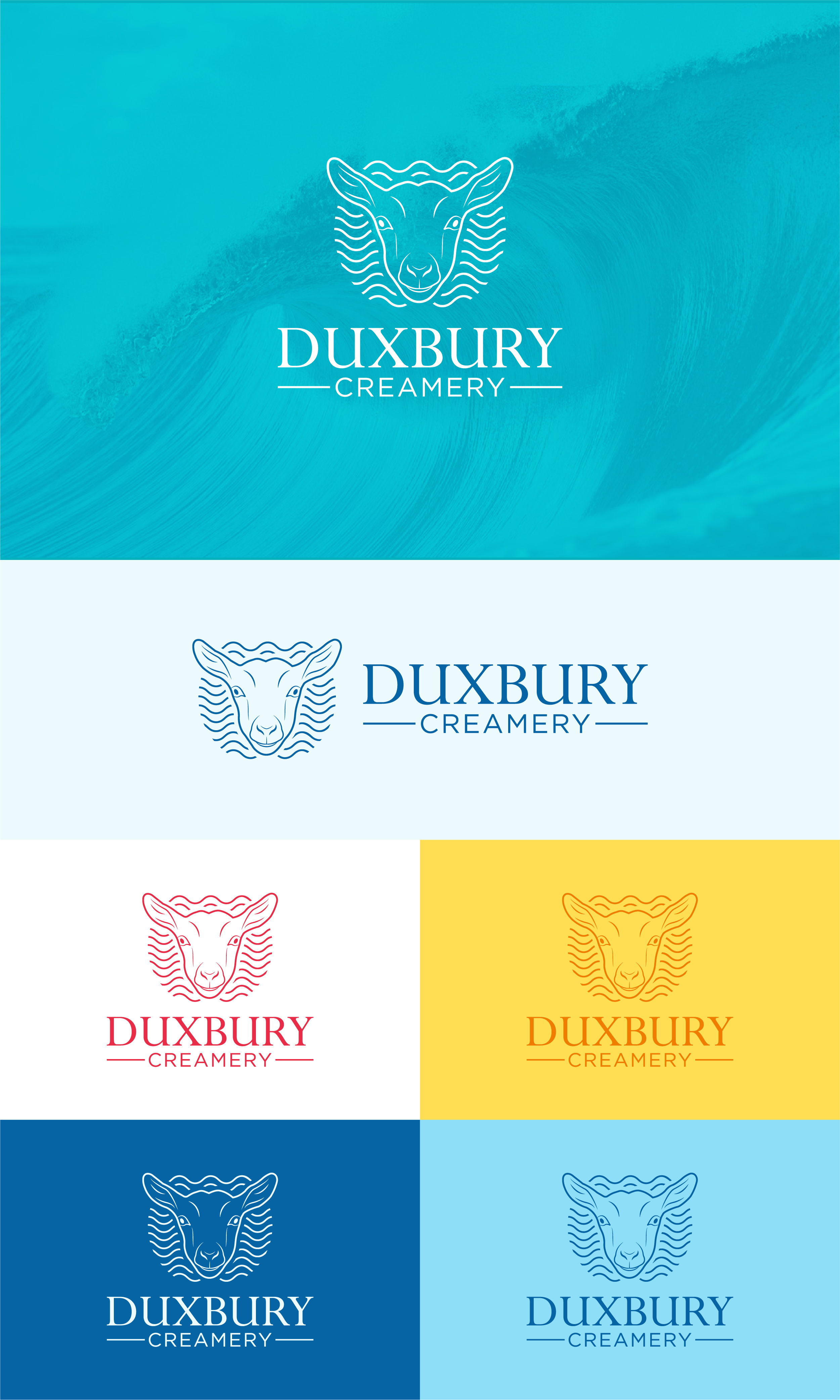 Logo Design by USA CRAFT for Duxbury Creamery LLC | Design #36947160