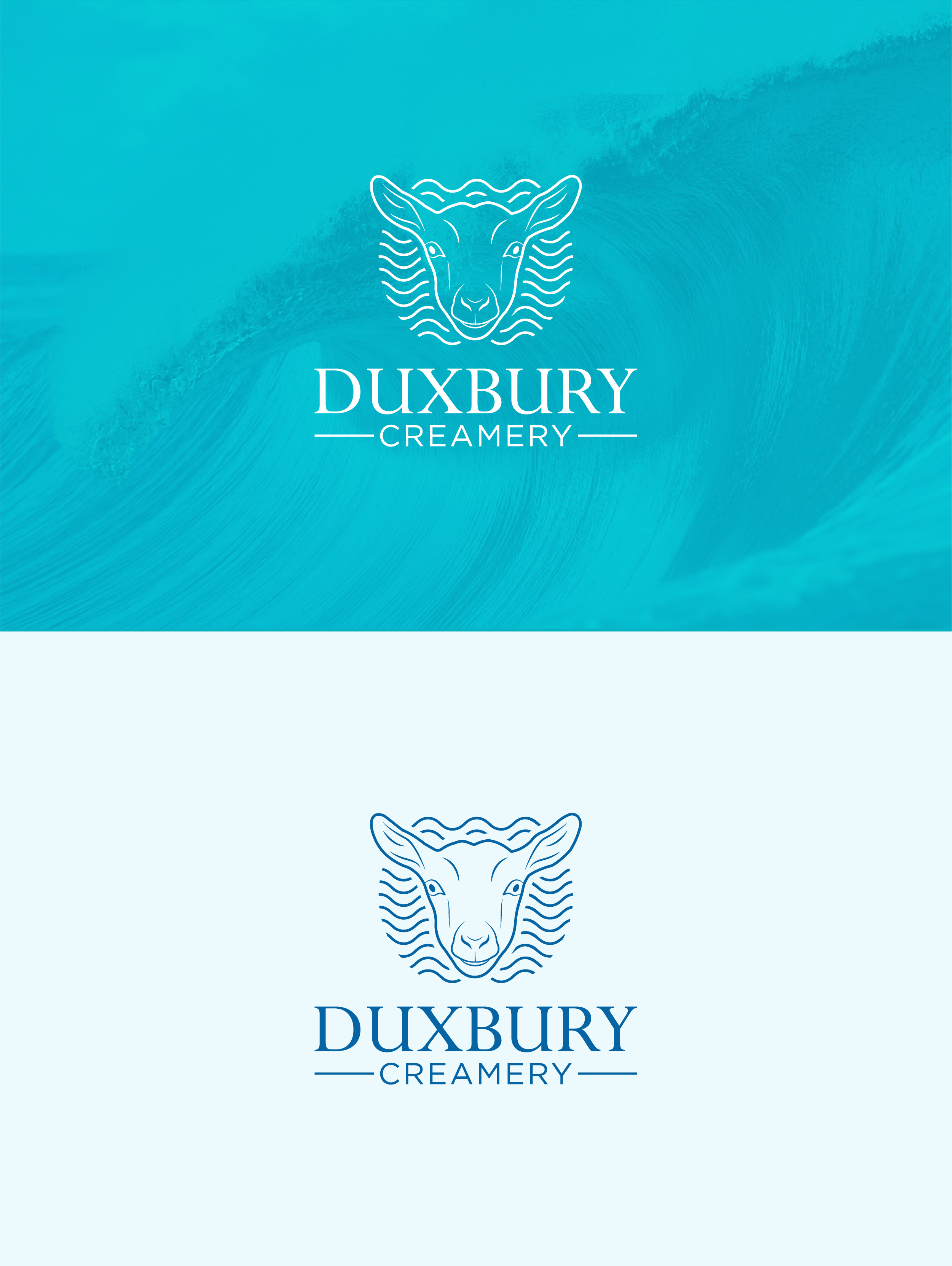 Logo Design by USA CRAFT for Duxbury Creamery LLC | Design #36947162