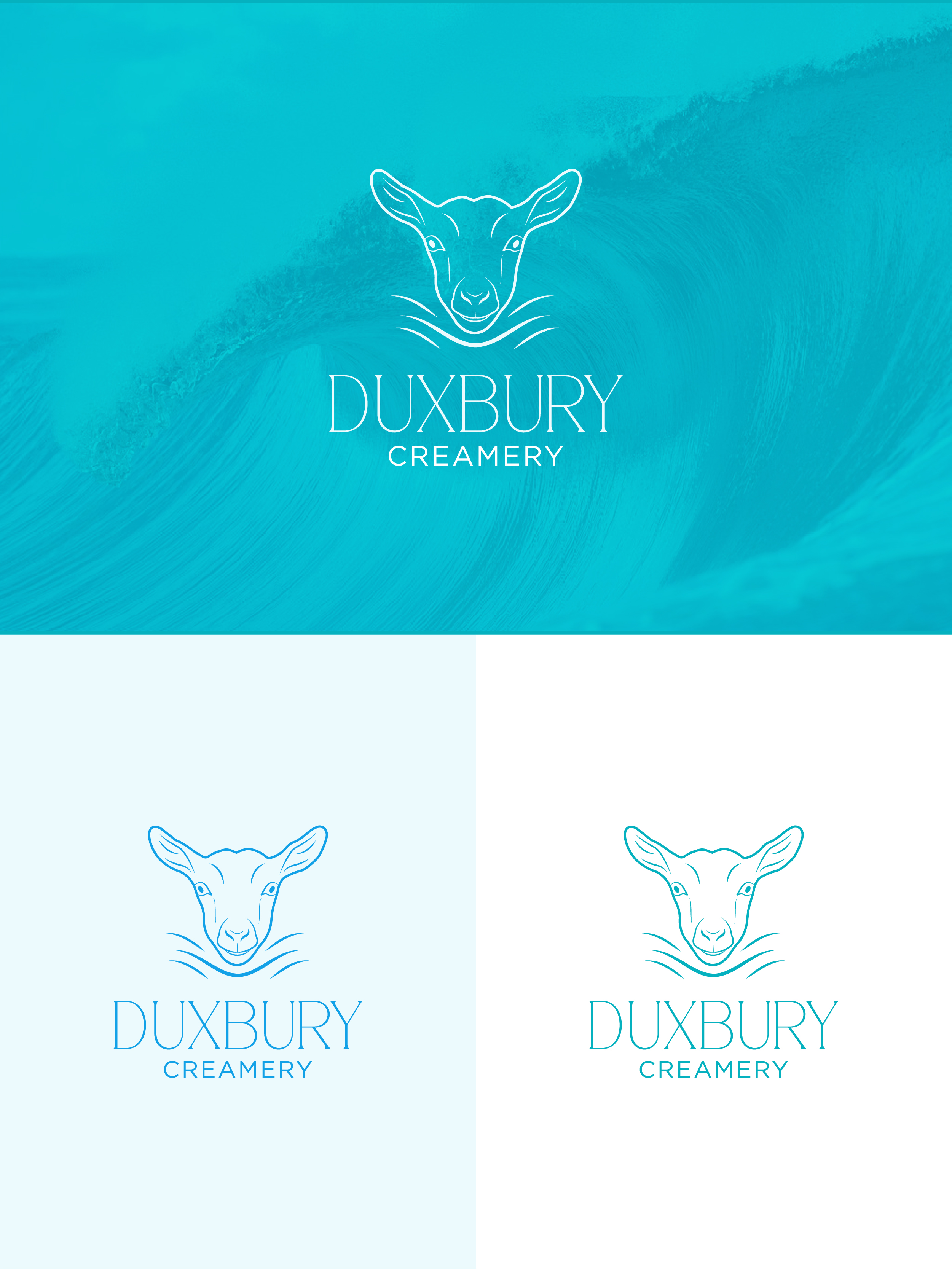 Logo Design by USA CRAFT for Duxbury Creamery LLC | Design #36947166