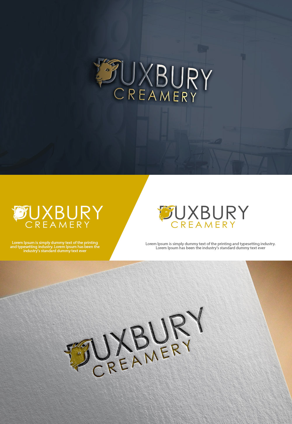 Logo Design by sulemani  creation for Duxbury Creamery LLC | Design #36946820