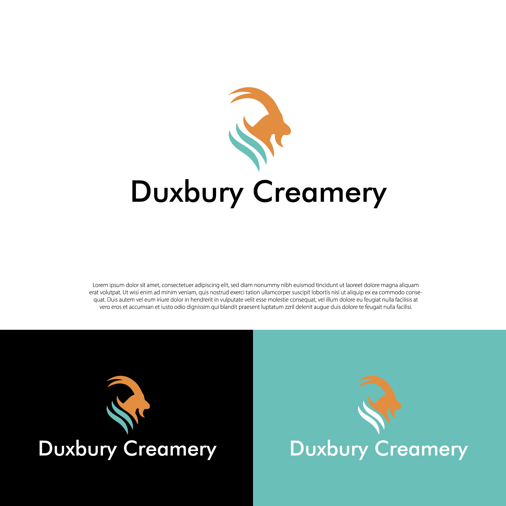 Logo Design by Designerrasedul for Duxbury Creamery LLC | Design #36948539