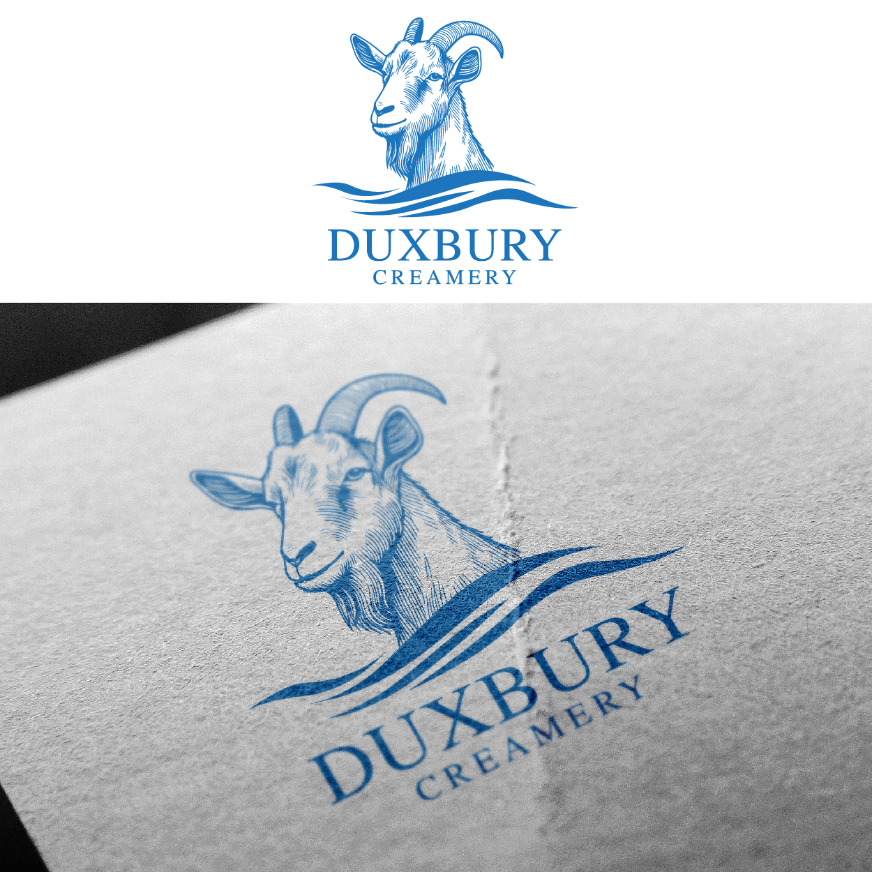 Logo Design by ahmeddesigner123 for Duxbury Creamery LLC | Design #36941470