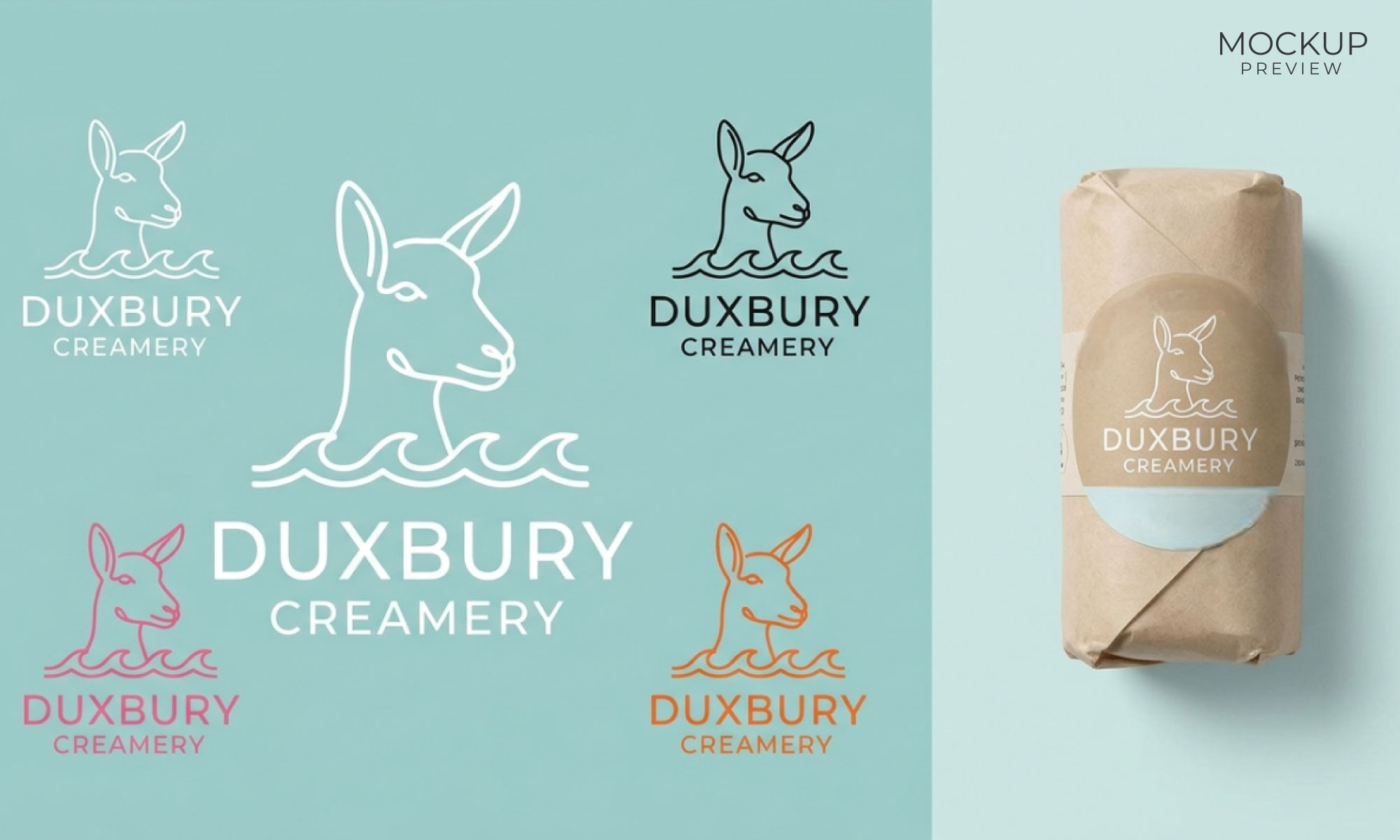 Logo Design by UAD DESIGNS for Duxbury Creamery LLC | Design #36947371