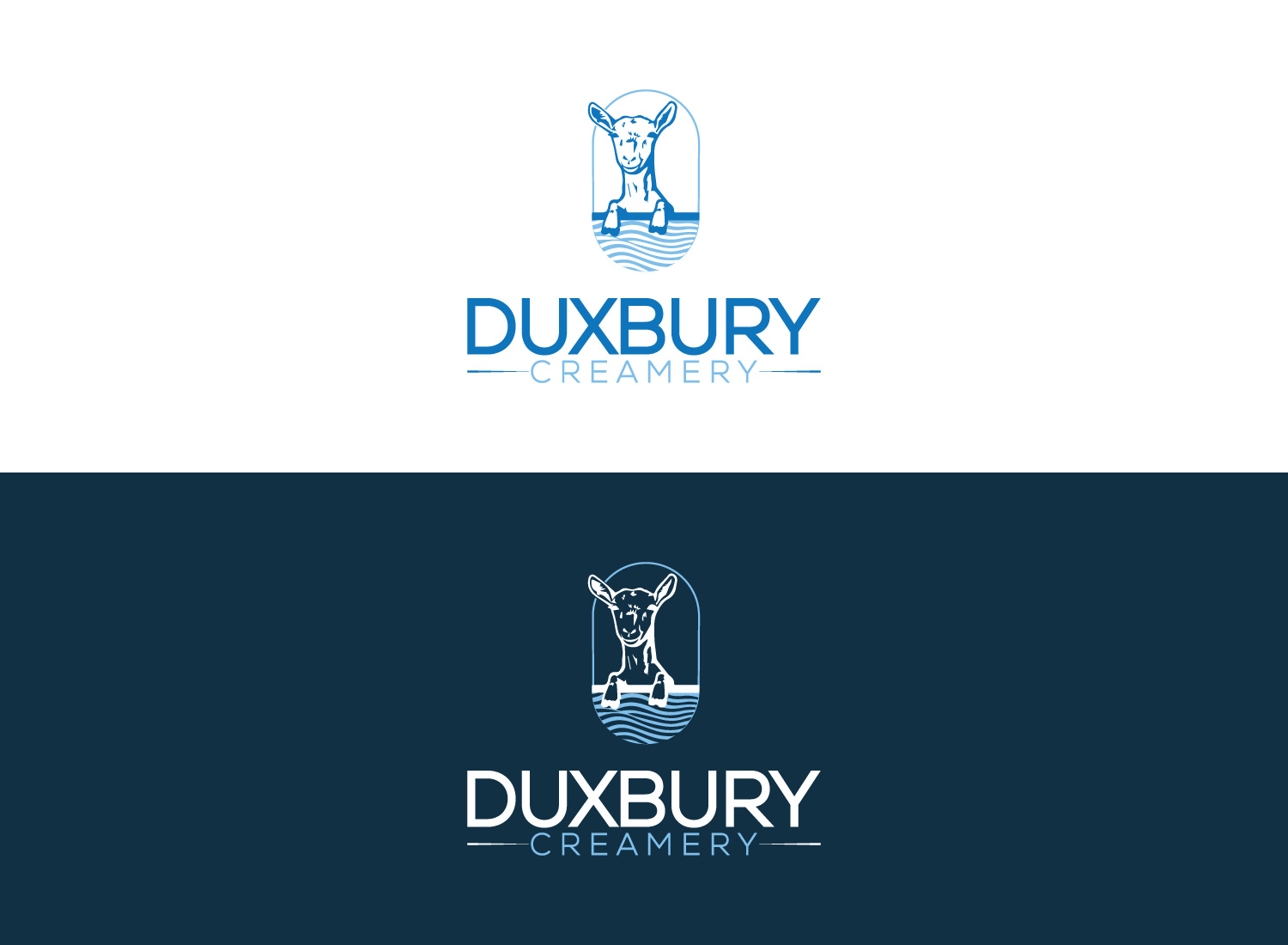 Logo Design by Mr_Logo for Duxbury Creamery LLC | Design #36941133