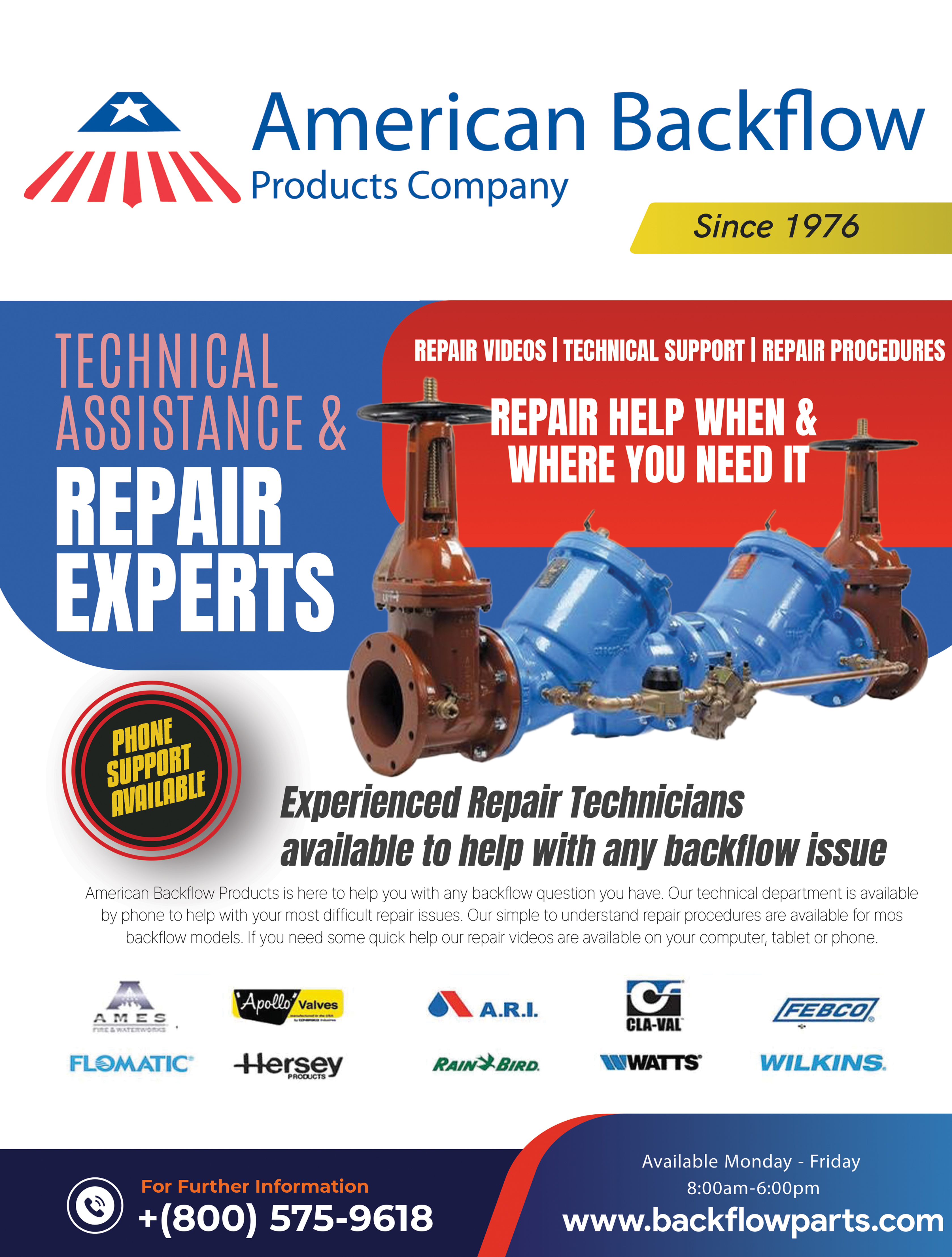 Flyer Design by Osama Soliman for American Backflow Products Company | Design #36972860