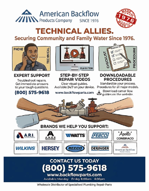 Flyer Design by XZX1 for American Backflow Products Company | Design: #36972656